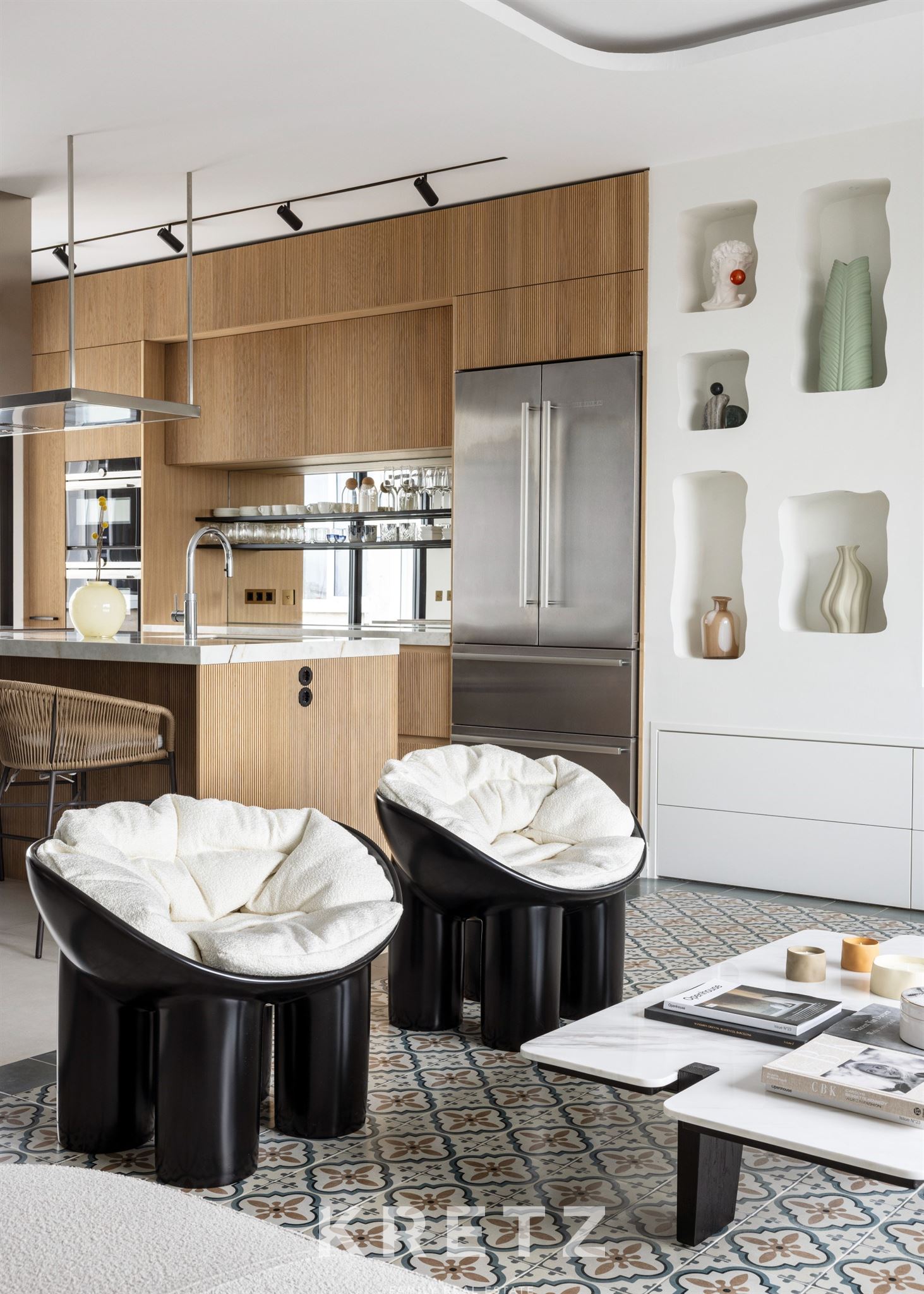 A dream penthouse touching the Madrid sky