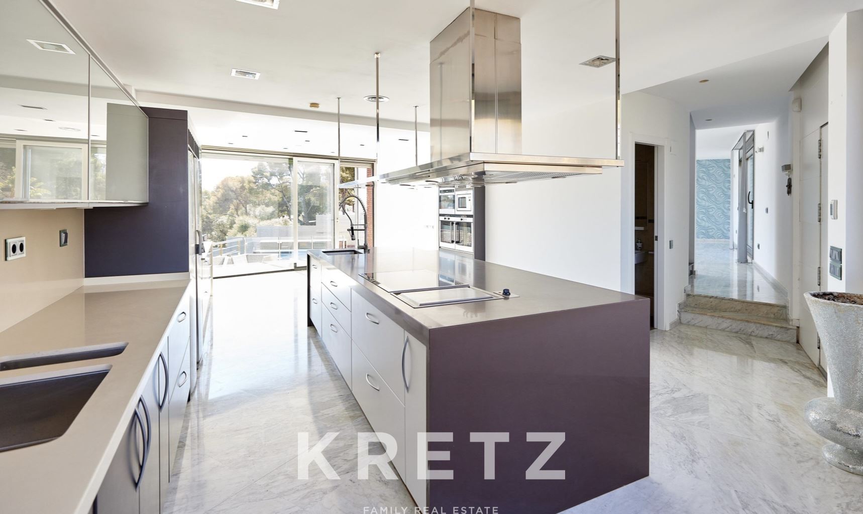 modern villa in the hills of Castelldefels