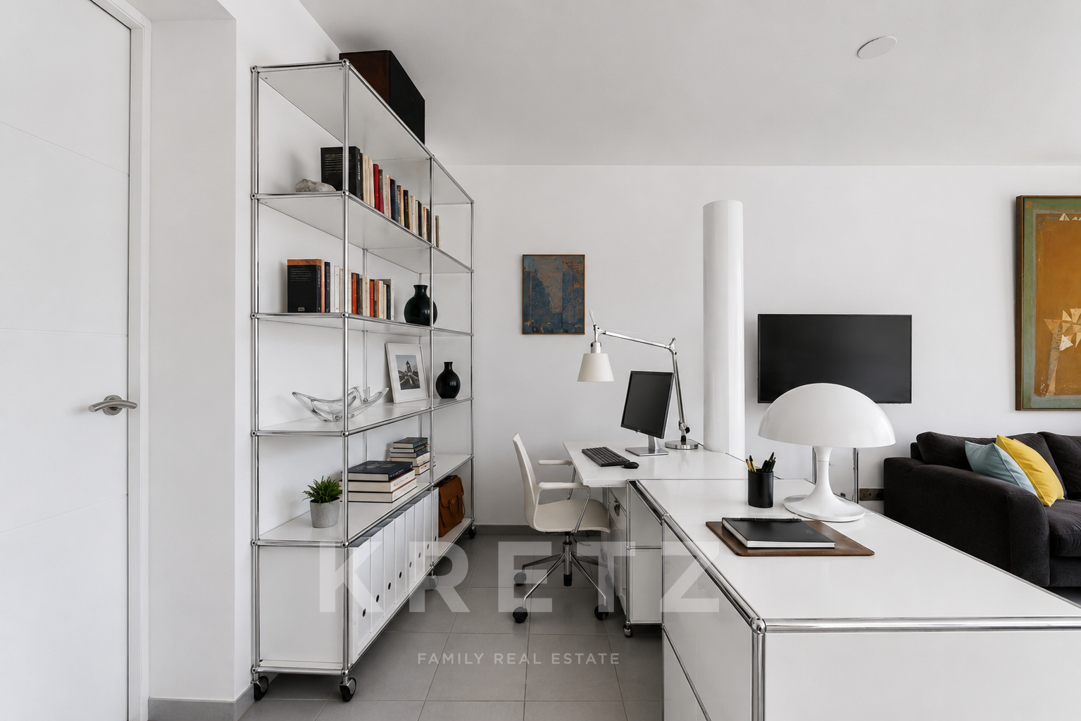 Flat with terraces