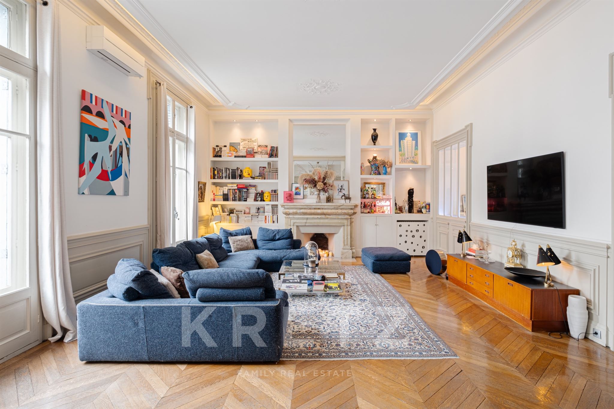 EXCLUSIVITÉ LYON 6ᵉ – FOCH / PUVIS DE CHAVANNES – APPARTEMENT DE RÉCEPTION CLIMATISÉ