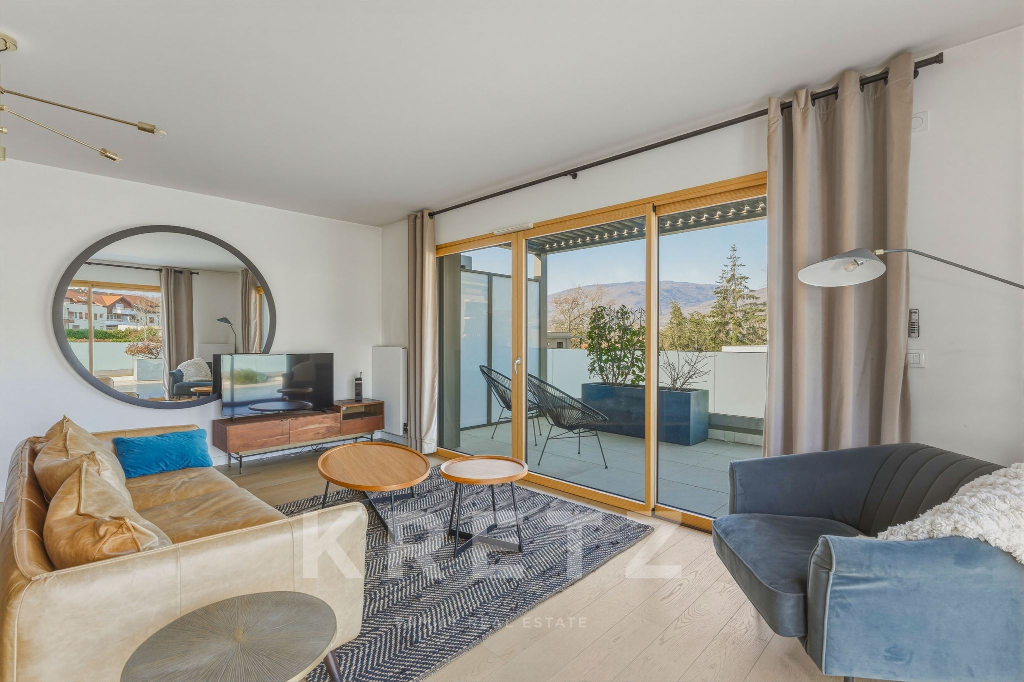 Exclusive Listing – Vétraz-Monthoux – Furnished Penthouse in a Secure Residence with Garage