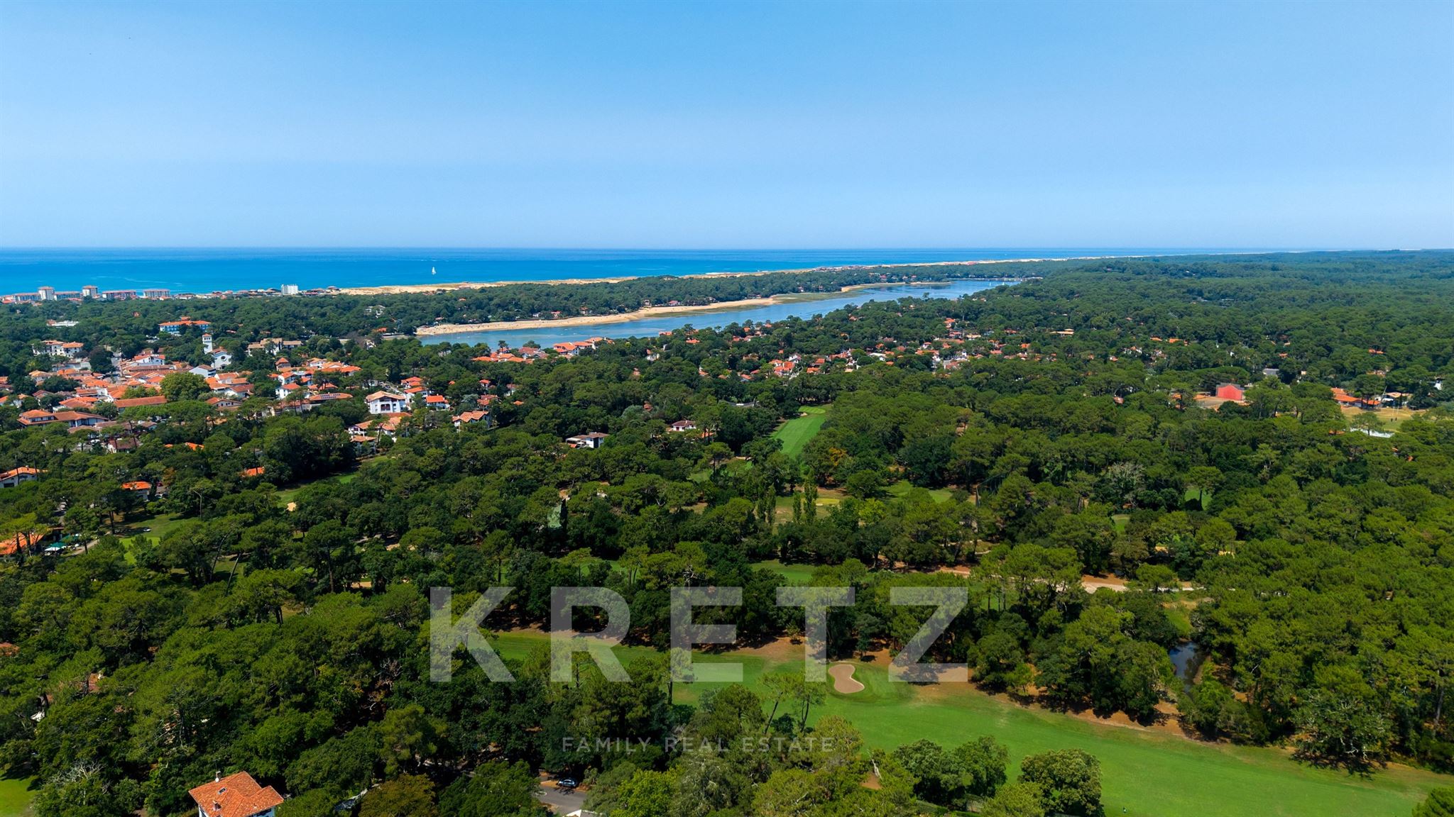Capbreton | 400 m du golf d’Hossegor – Villa coup de cœur sur 925 m² sans vis-à-vis