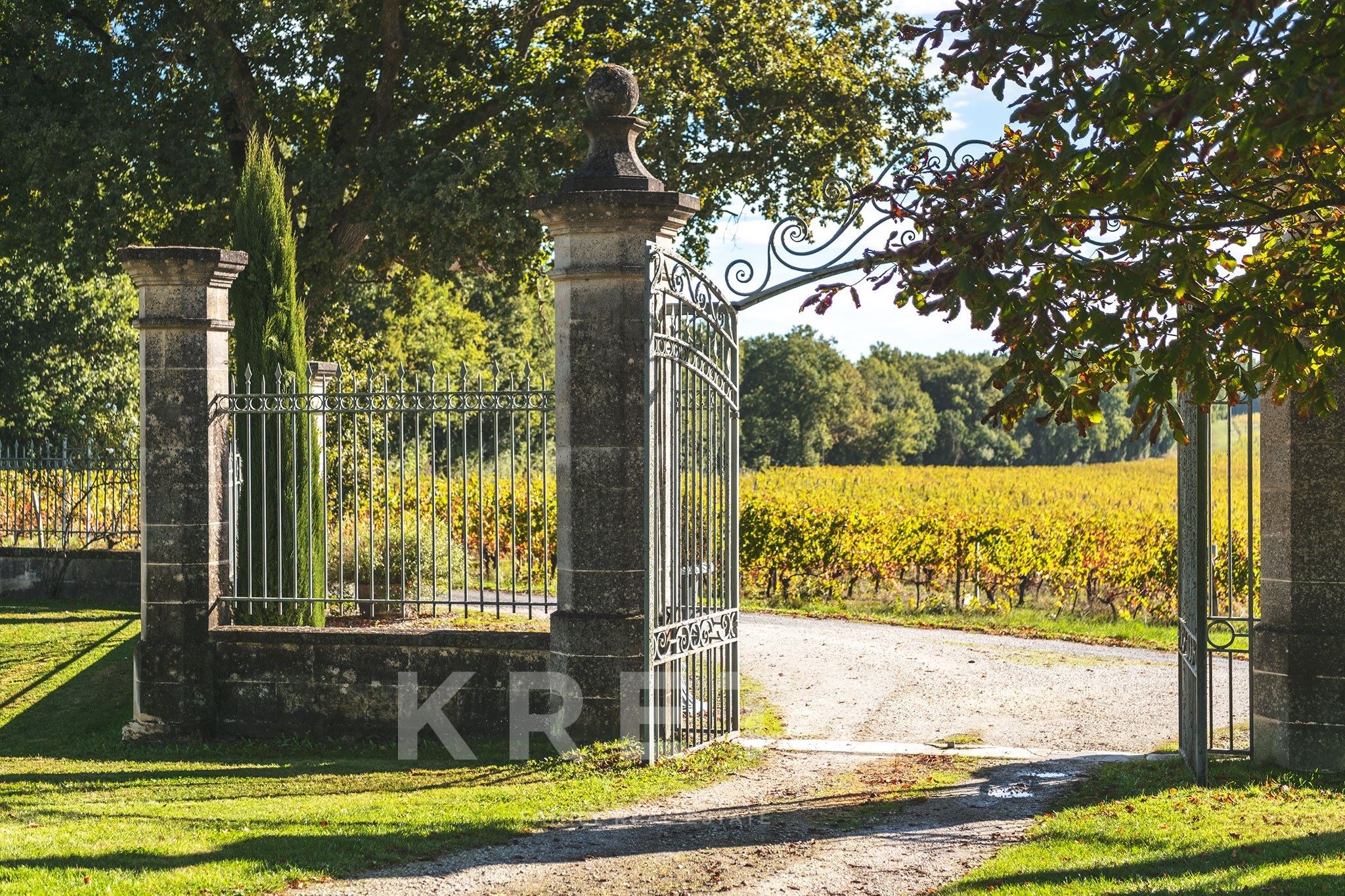 1,300 m² property in the heart of the Bordeaux vineyards, set on 111 hectares including 80 hectares 