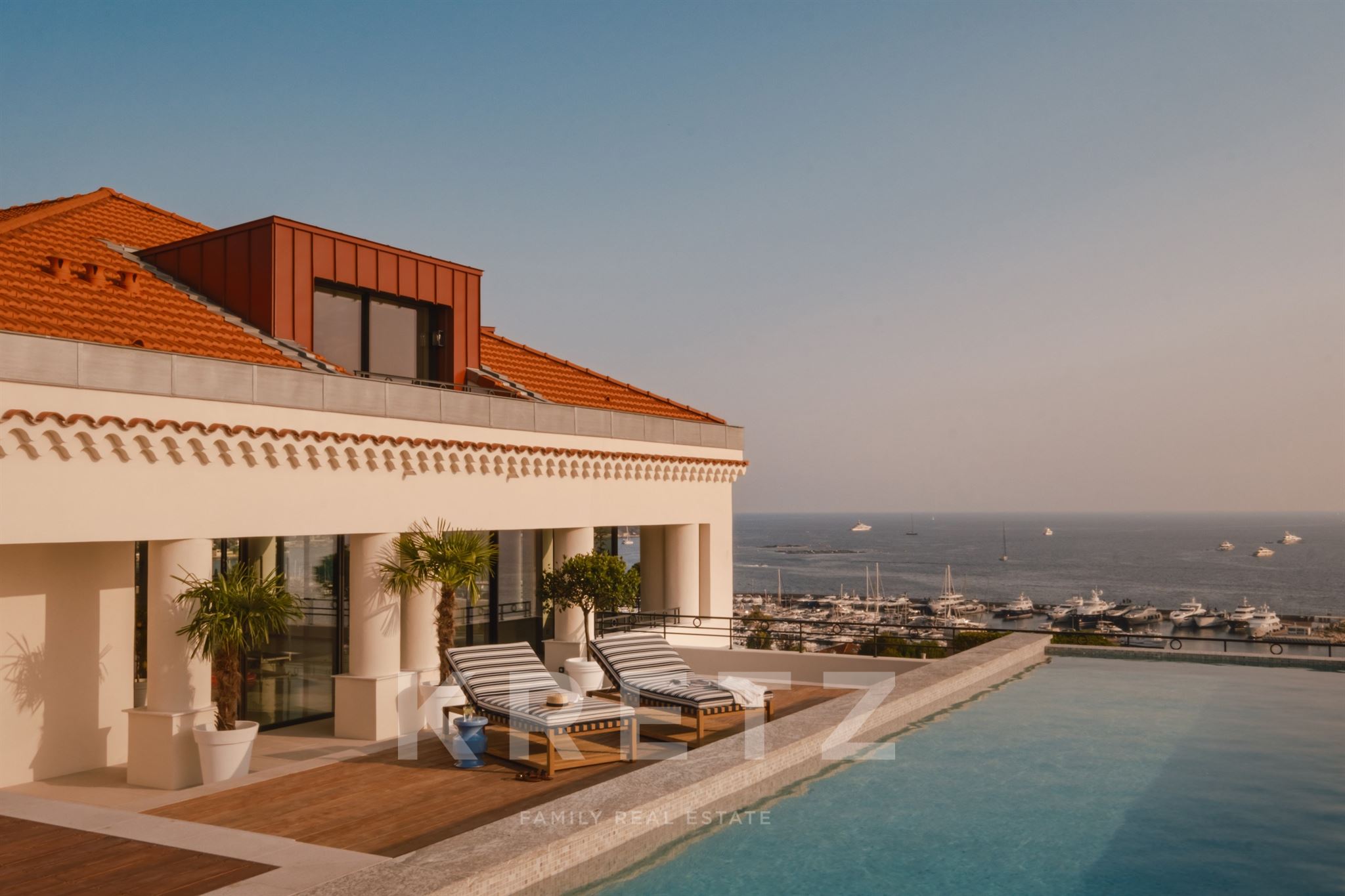 CAP D'ANTIBES : EXCEPTIONAL ROOFTOP TRIPLEX – PRIVATE POOL