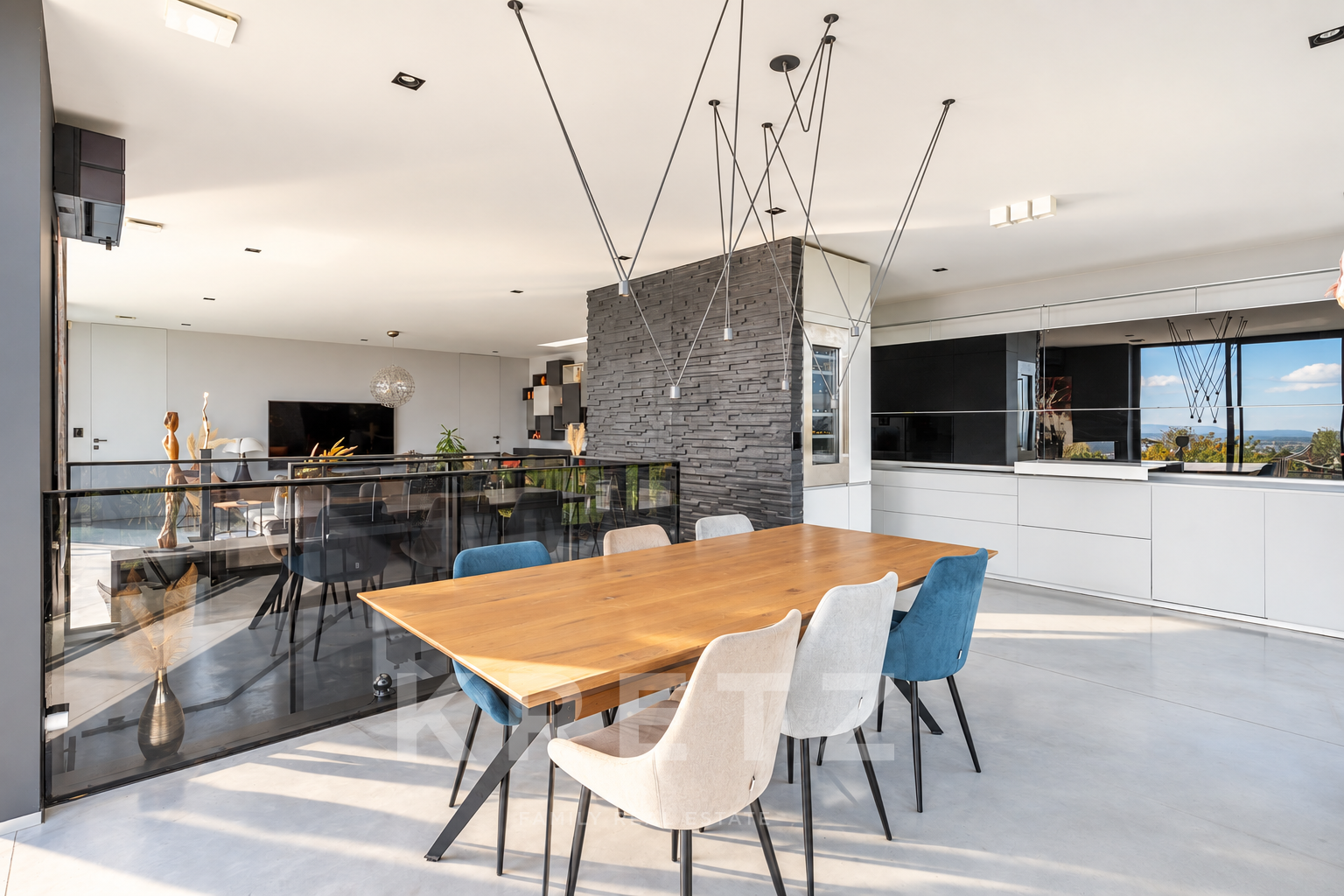 Magnífica villa contemporánea con vistas a Lyon