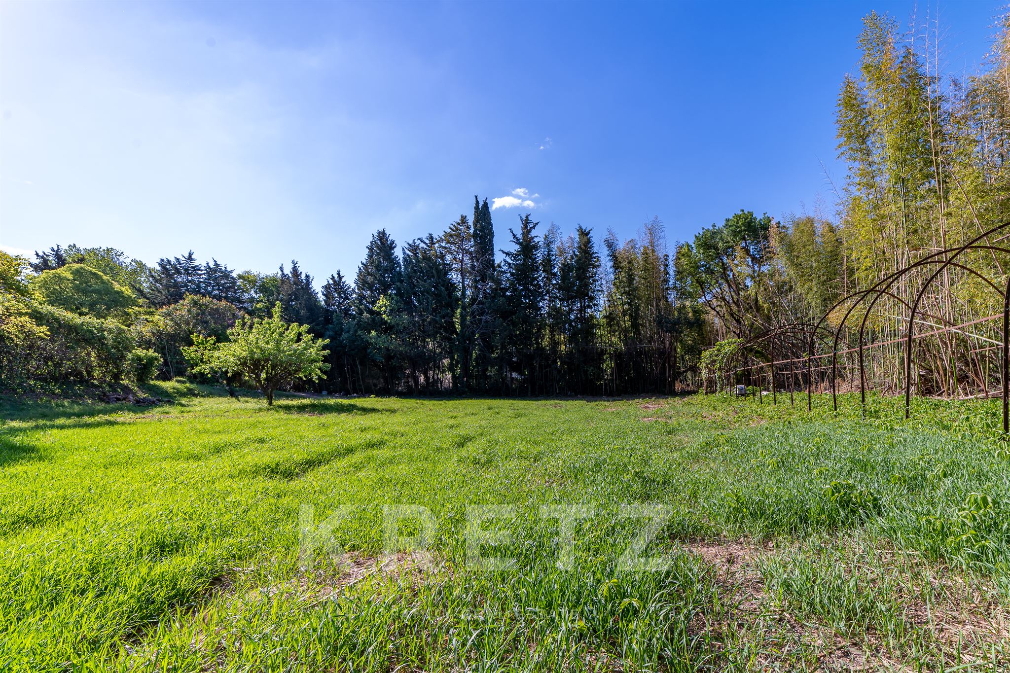 Property with 5000m² garden in town center