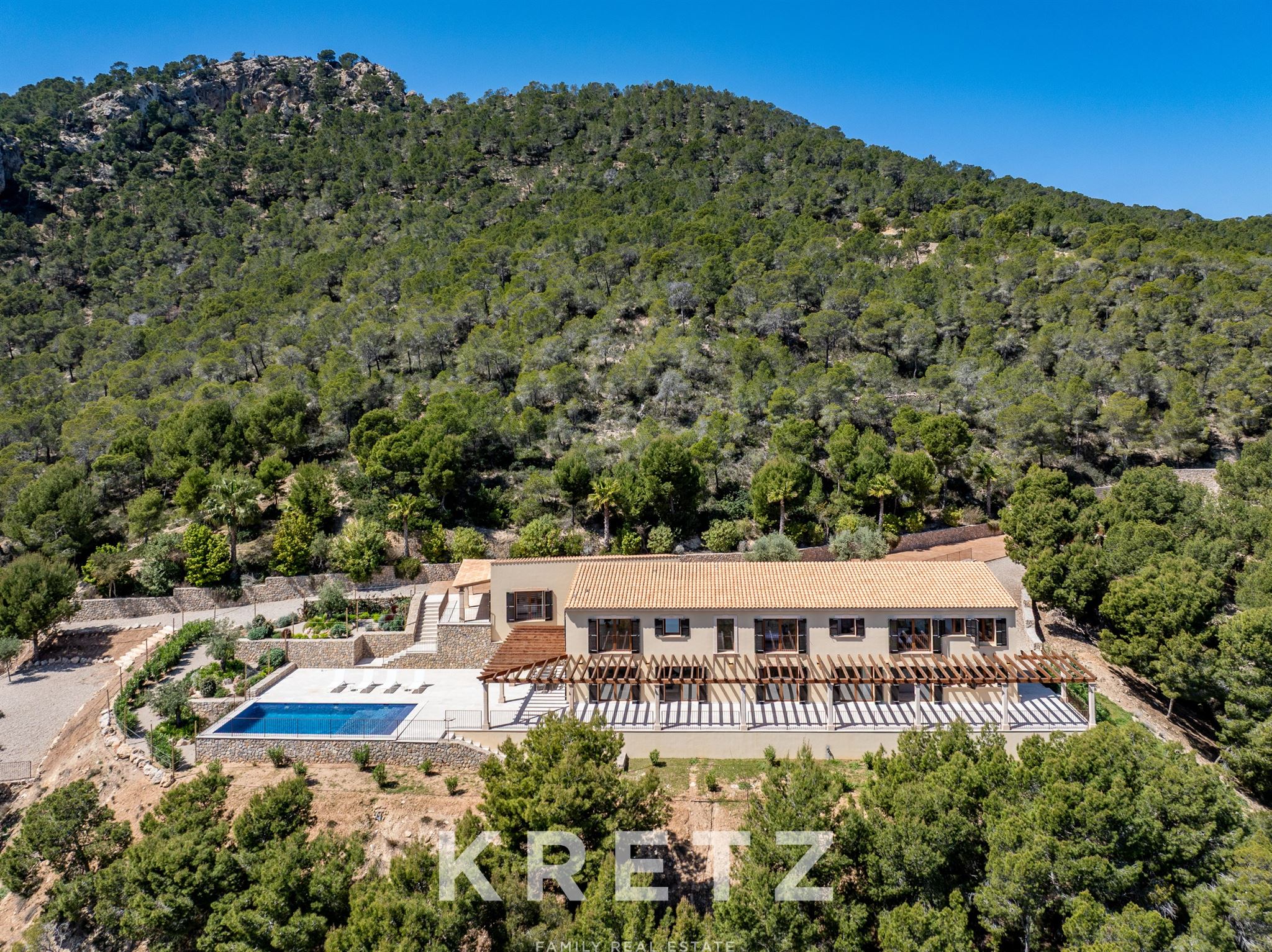 Villa with Panoramic Views