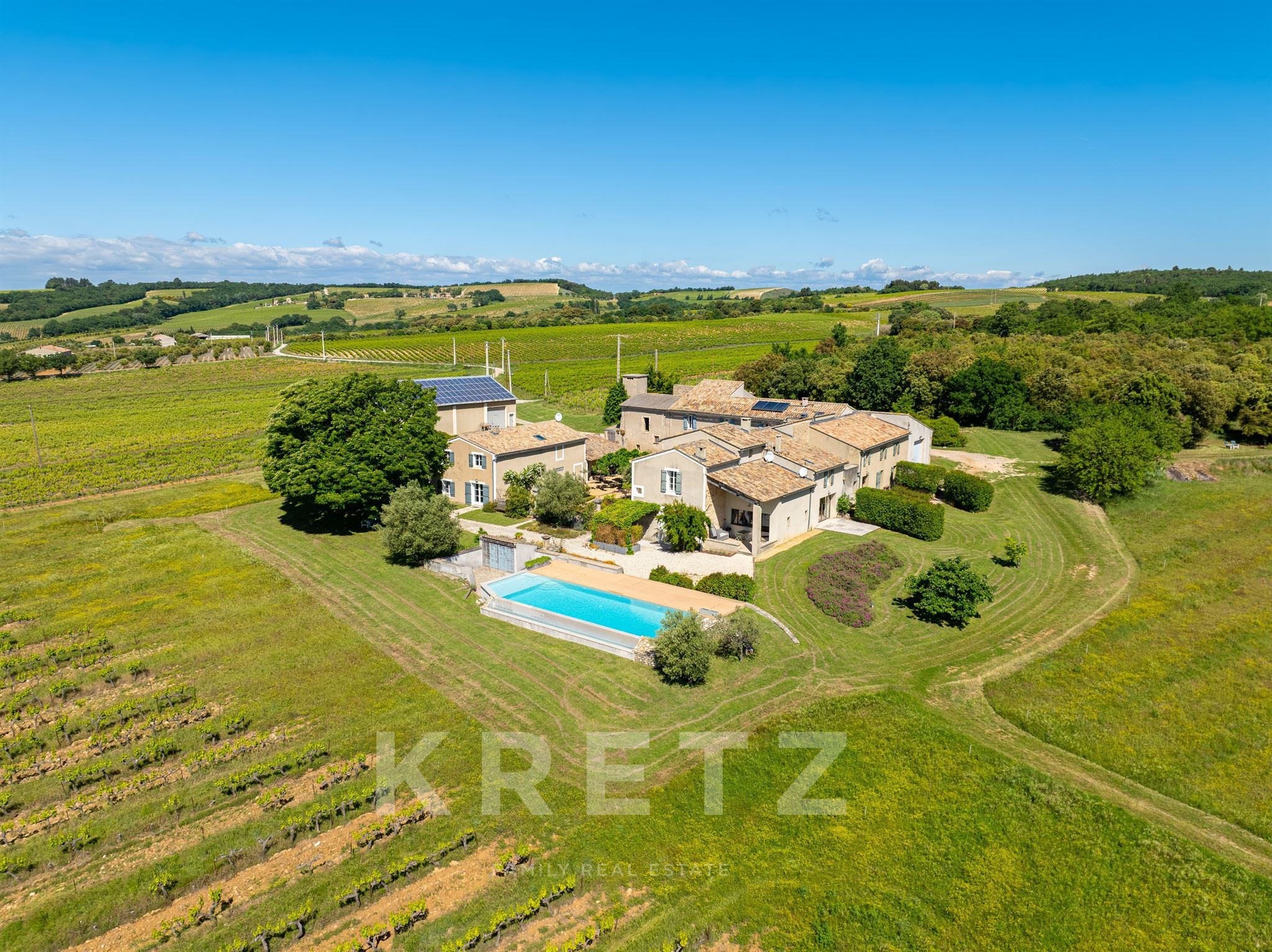 Exceptional wine property - rare location, panoramic view