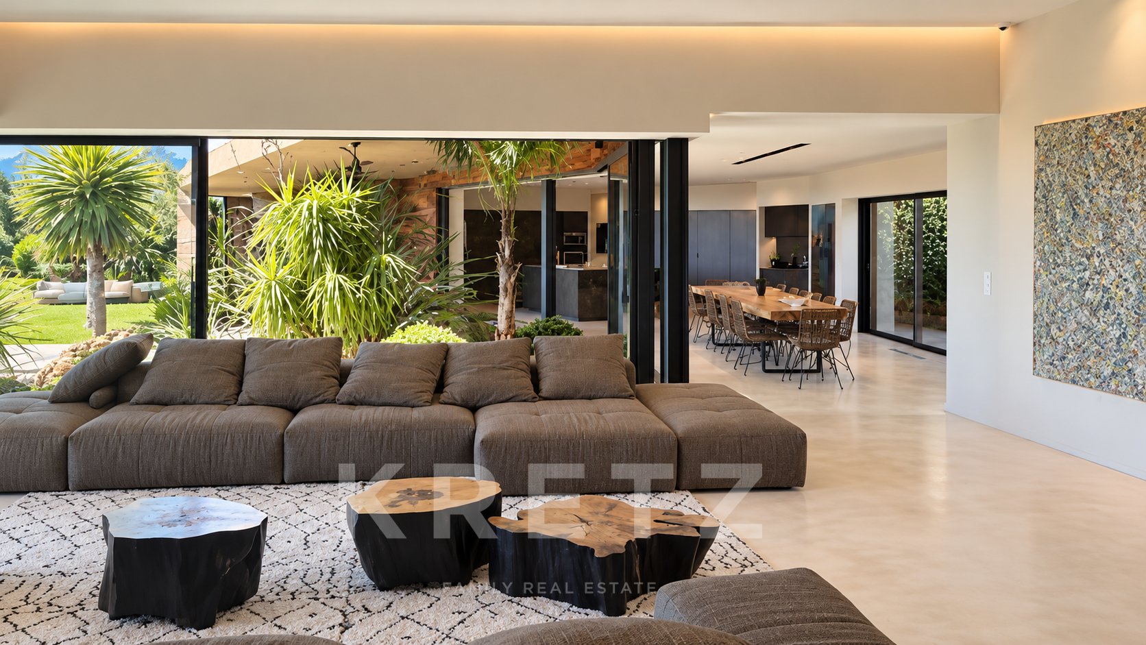 Villa d’architecte d’exception avec vue sur la baie de Palombaggia