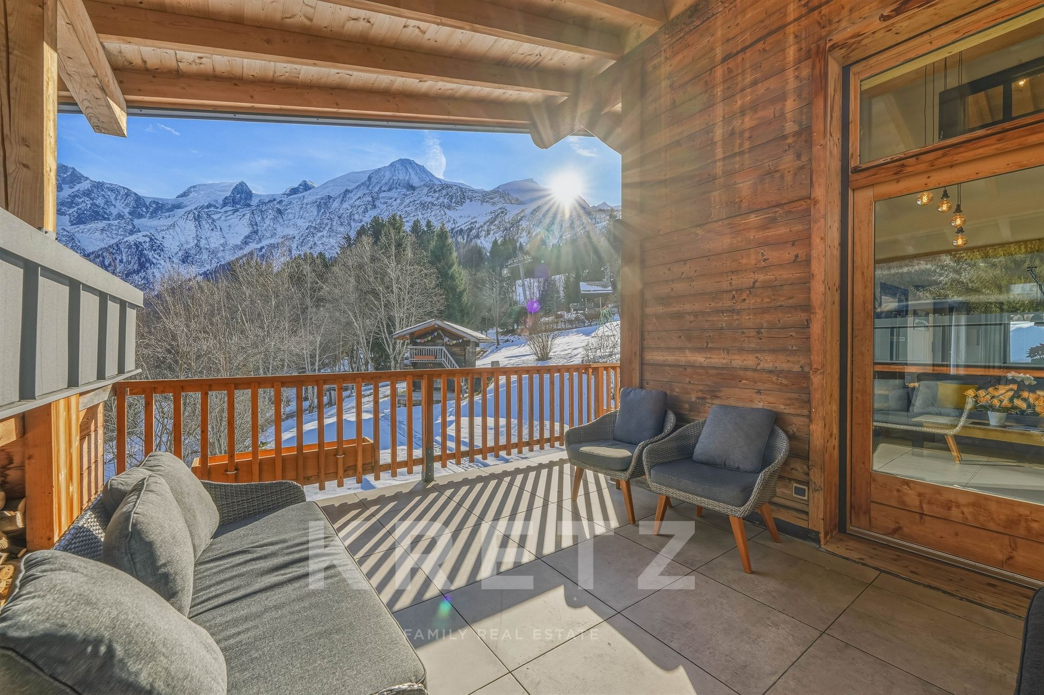 CHAMONIX MONT BLANC Chalets with Mazot and Panoramic View
