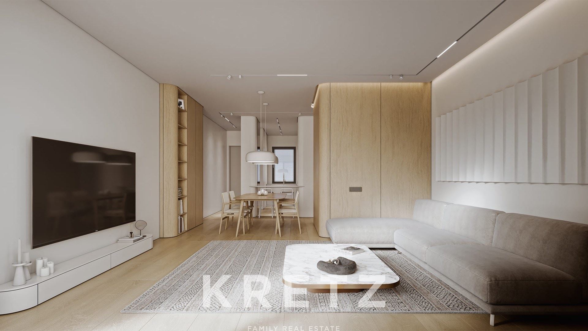 Luxury 3 bedroom apartment with panoramic sea and mountain views