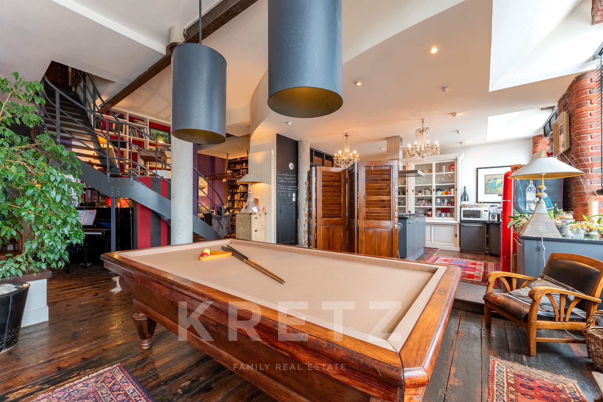 Duplex loft with terraces - Jardin des plantes