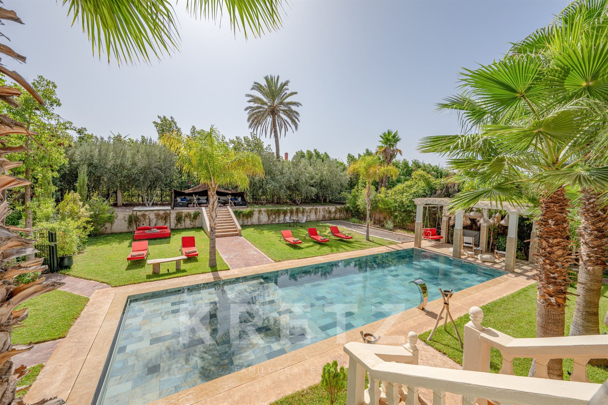 Marrakech – Villa coup de cœur au sein du golf d’Amelkis !