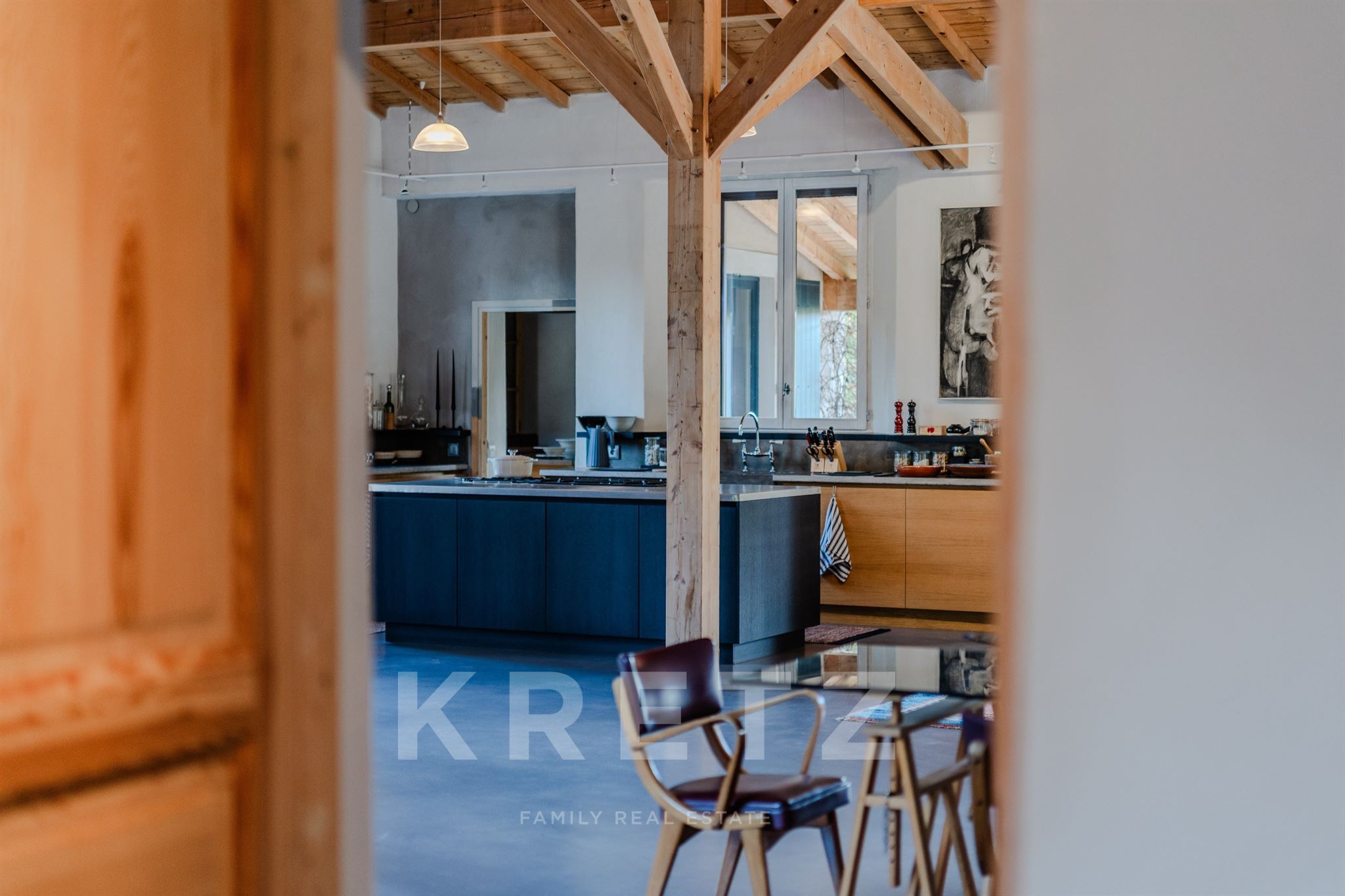 3-Bed Architect House 180 sqm – Cathedral Living Room 90 sqm, Corbières Views
