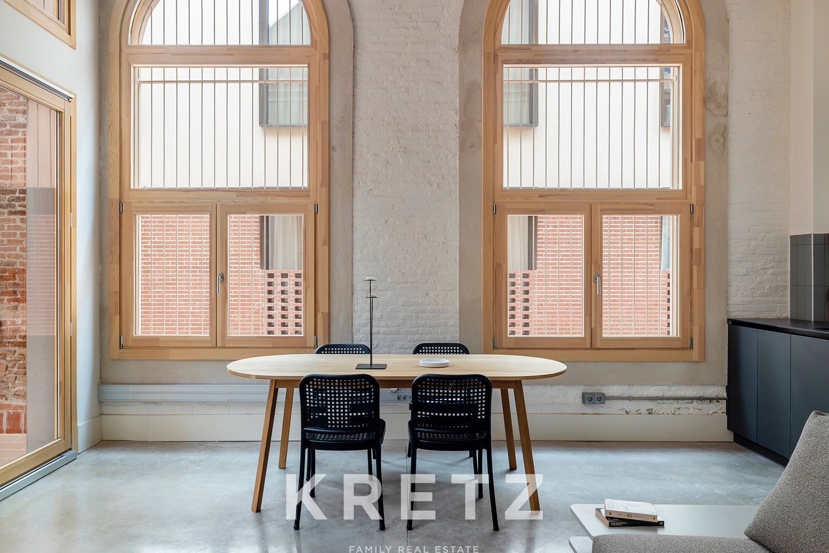 Duplex Loft with 7-Metre Ceilings and Private Patio in the Historic Can Ricart Factory