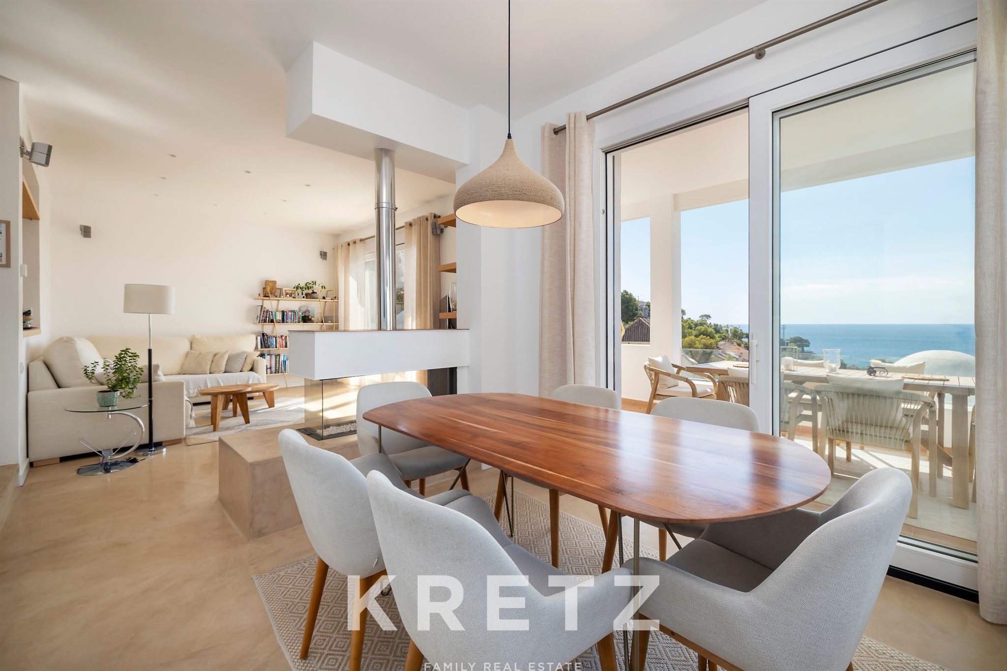 Contemporary Villa with Sea View in Sitges