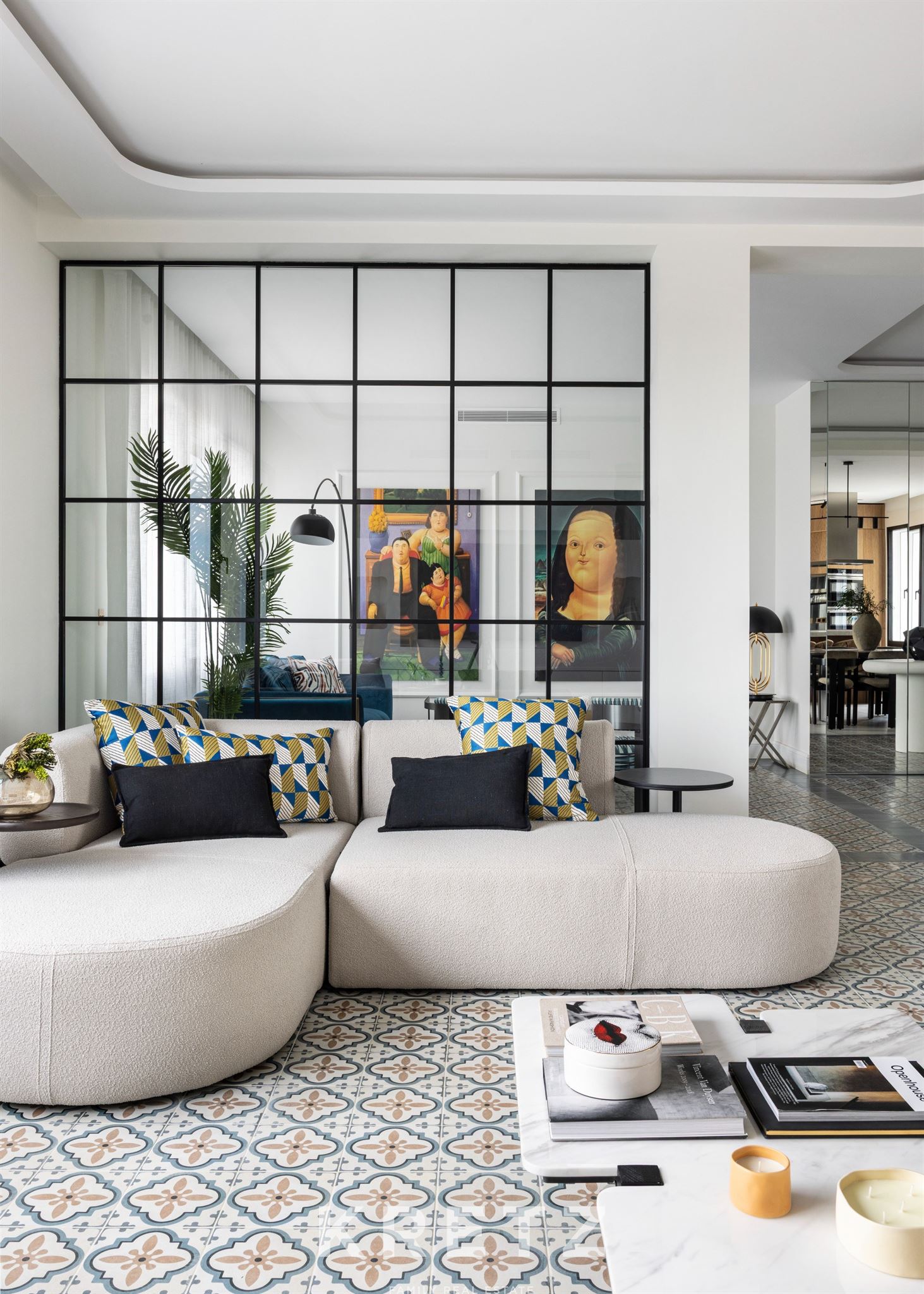 A dream penthouse touching the Madrid sky