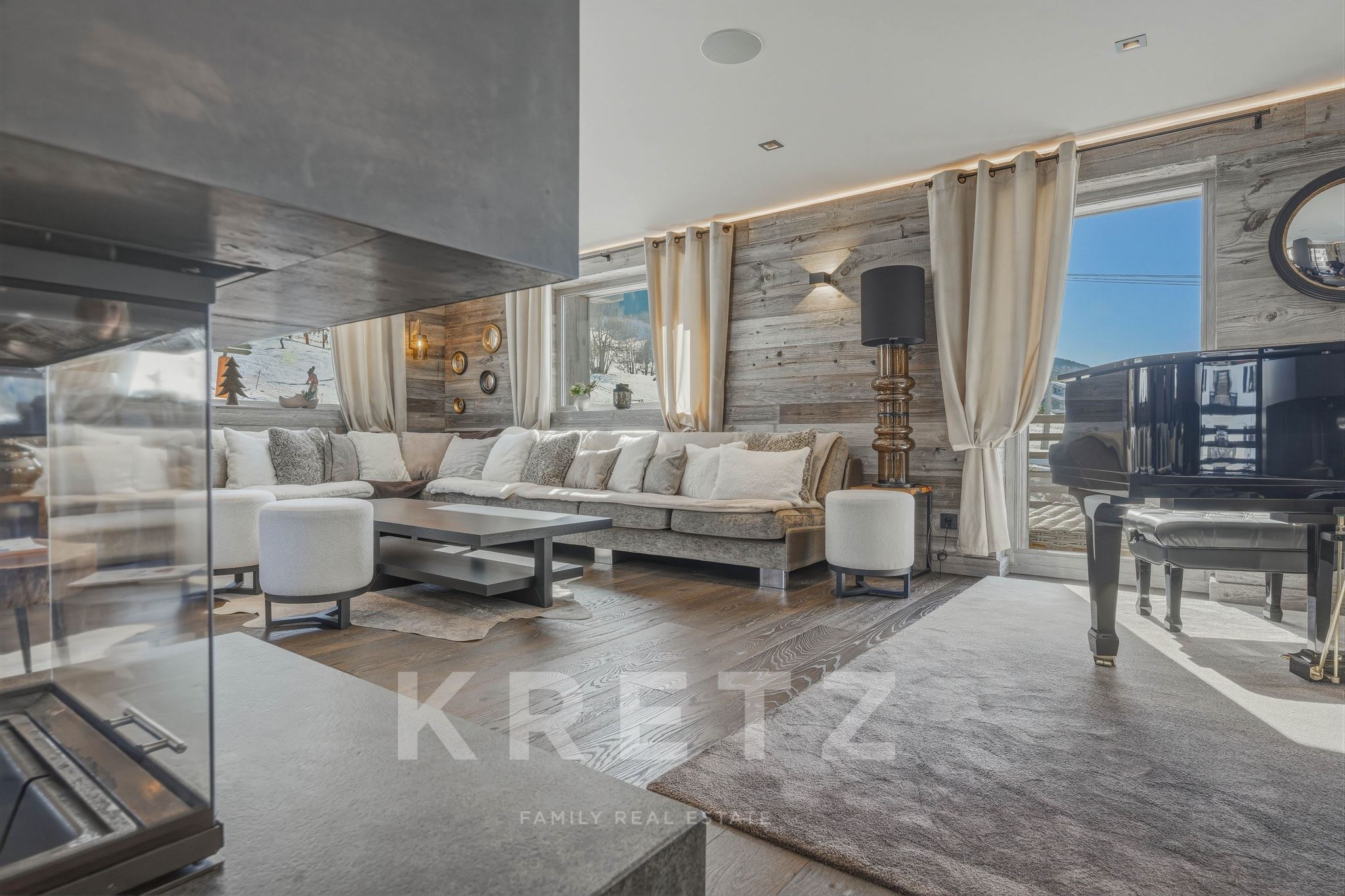 EXCLUSIVE – MEGEVE – Exceptional Ski-in / Ski-out Chalet