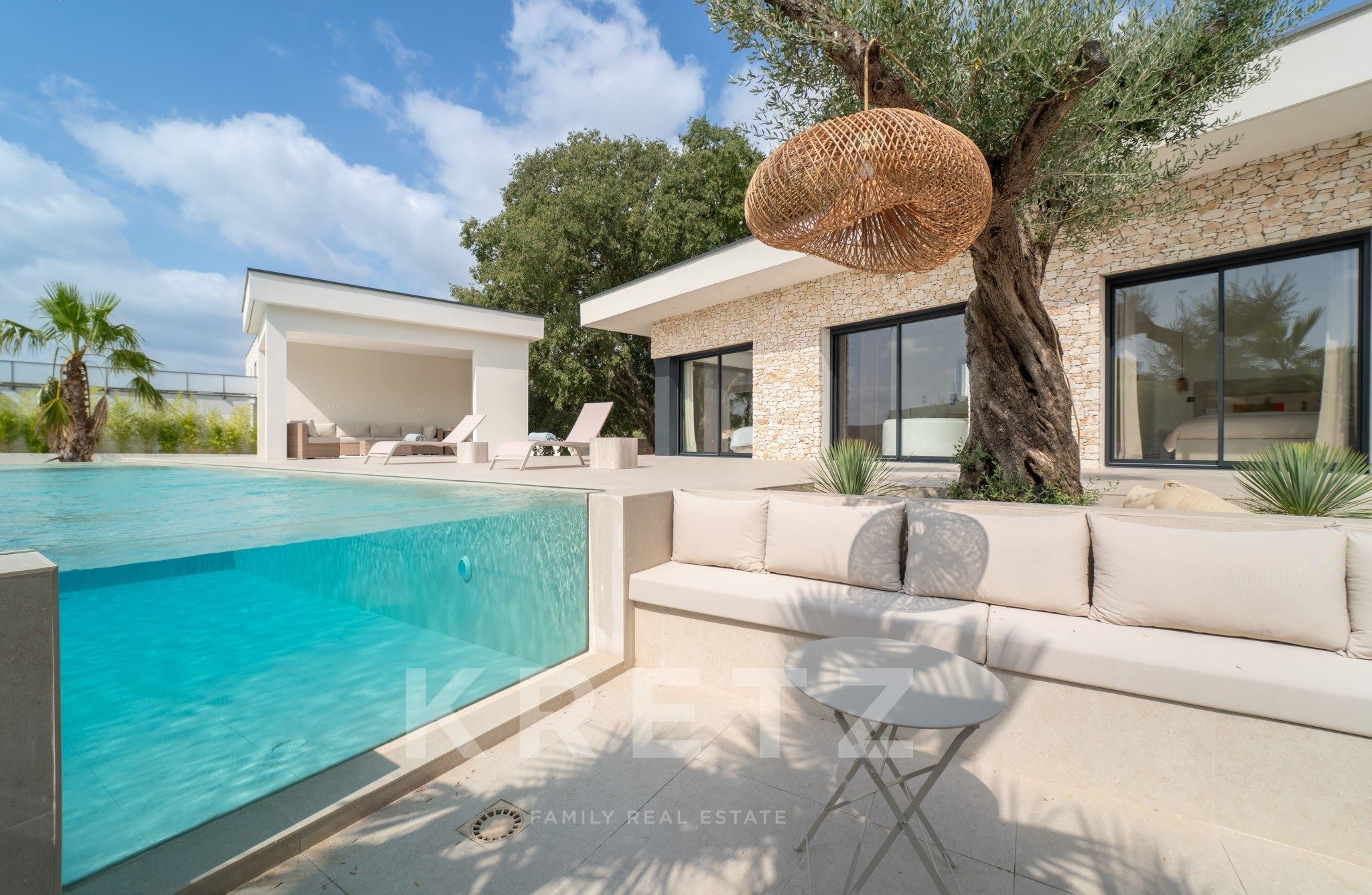 Villa californienne de plain-pied au coeur du quartier de la Cigale