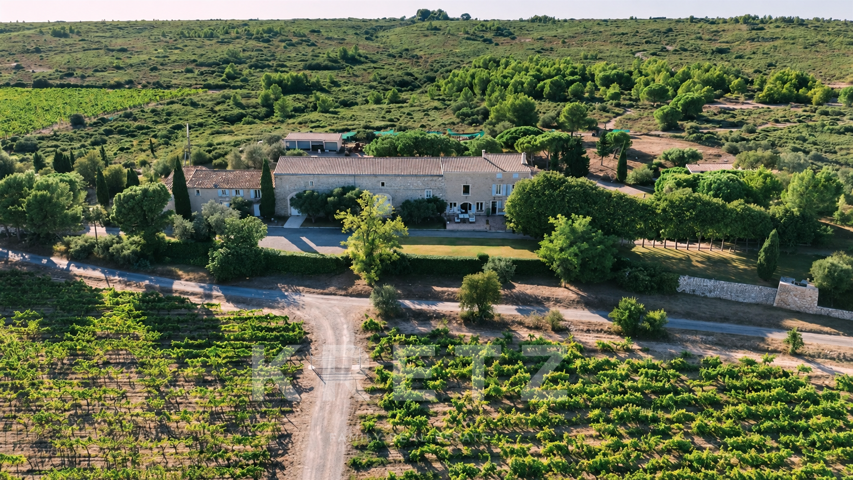 Dominio mediterráneo en el sur de Francia – 2.127 m² en un entorno natural protegido