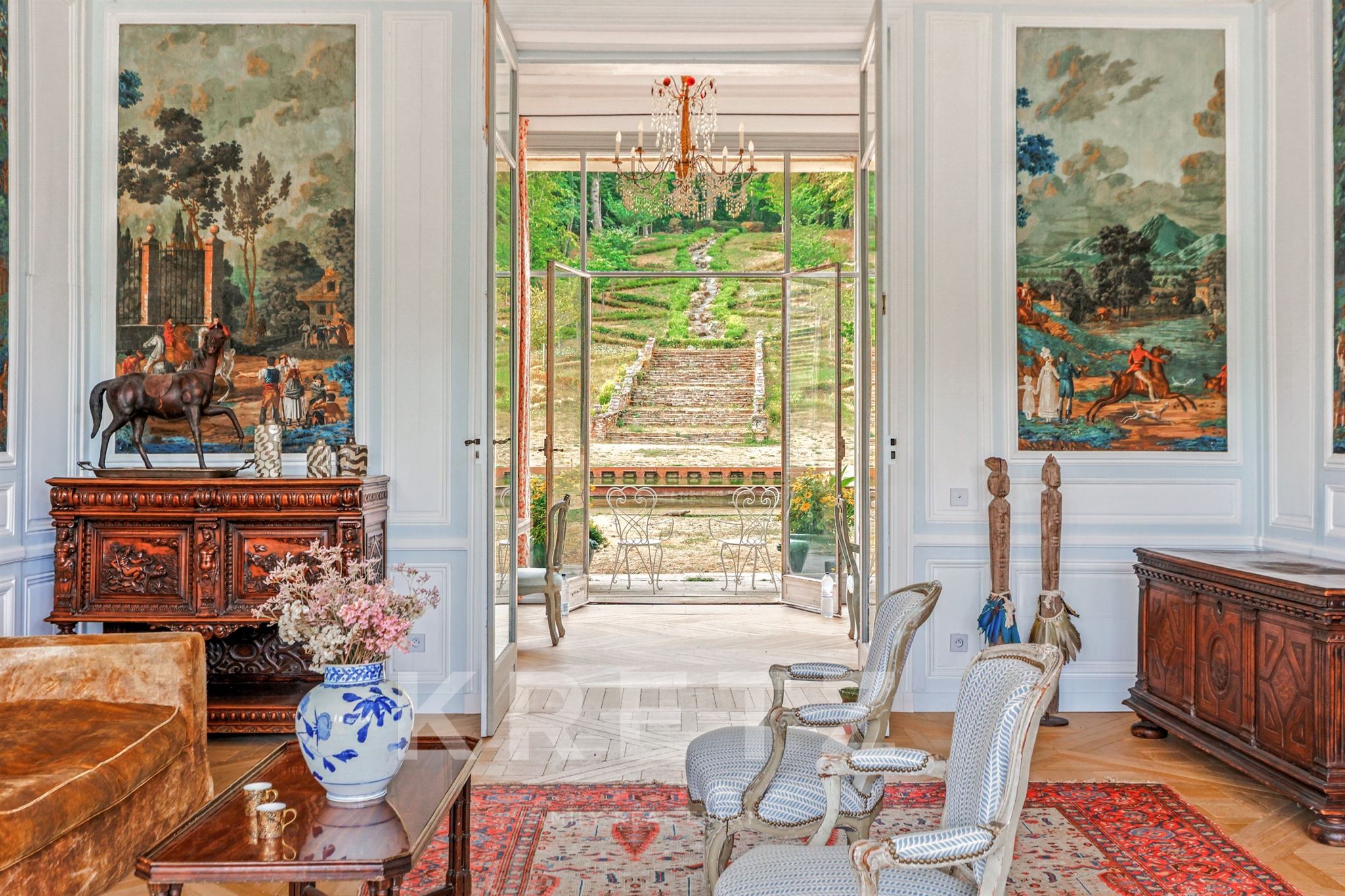 Château de la Rivière — Finca excepcional a orillas del Sena.