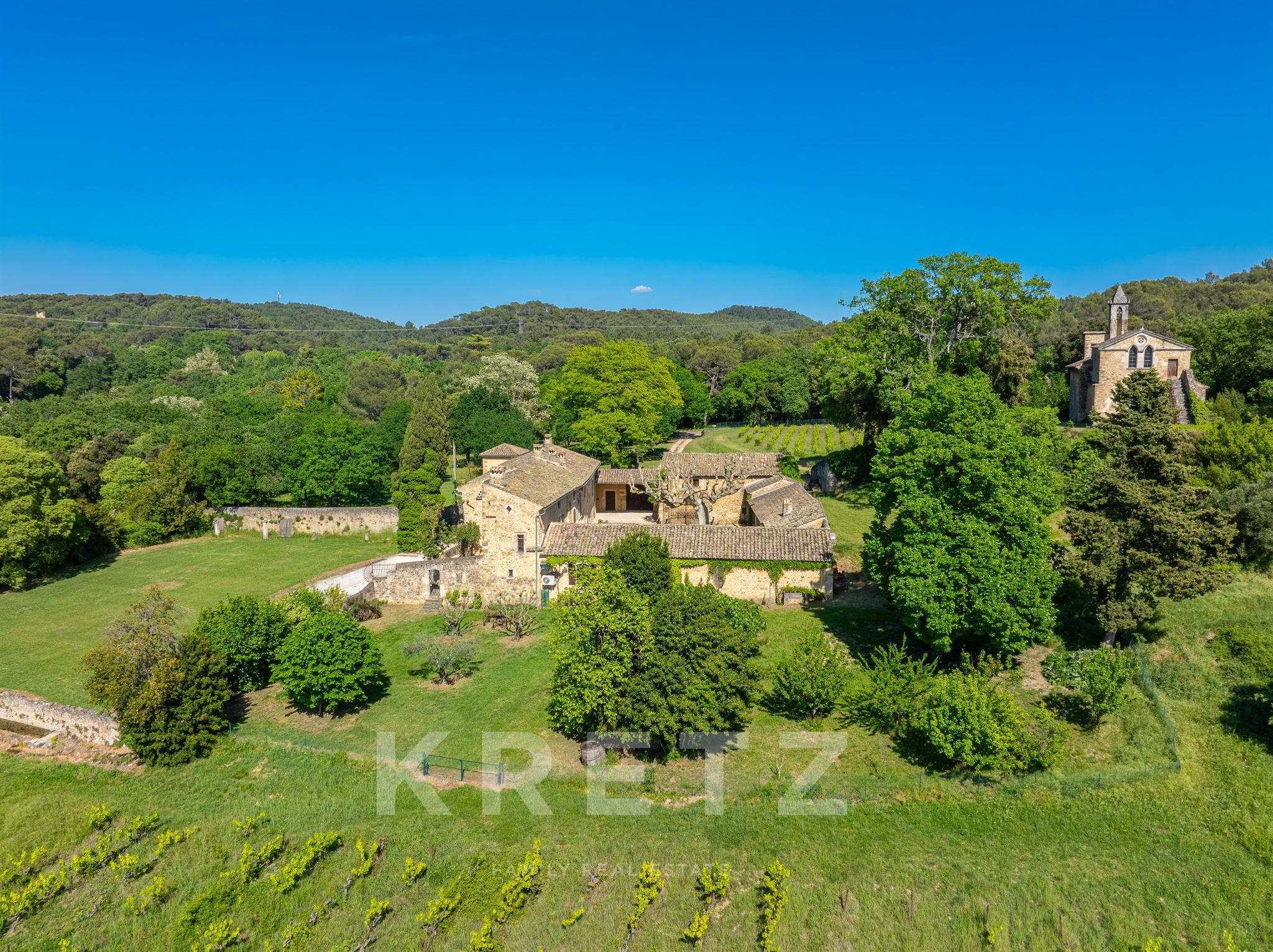 Exceptional restored historic residence and its chapel