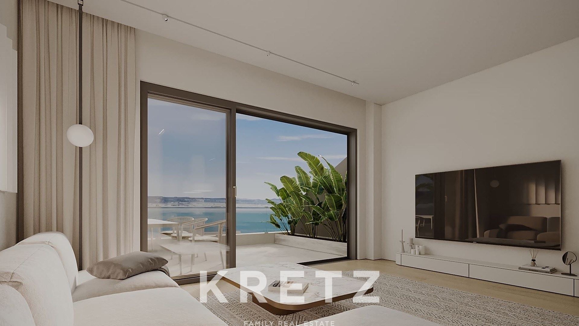 Luxury 3 bedroom apartment with panoramic sea and mountain views