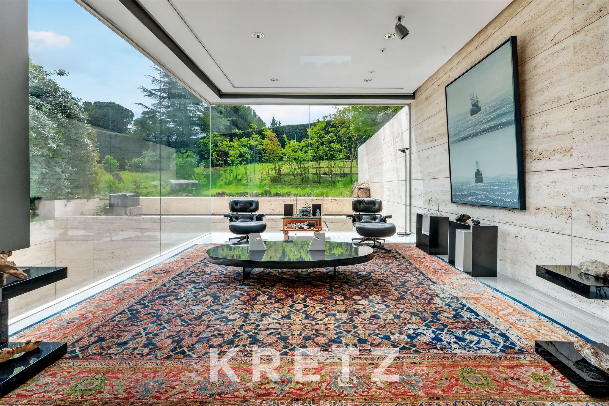 Luxury villa designed by A-cero in a unique natural setting in Pozuelo de Alarcón