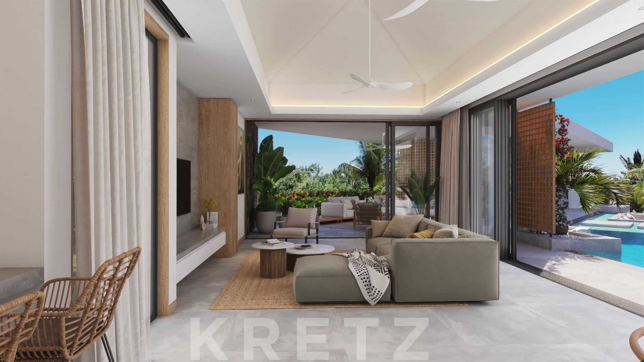 An exceptional villa in the heart of the prestigious Domaine Héritage in Bel Ombre