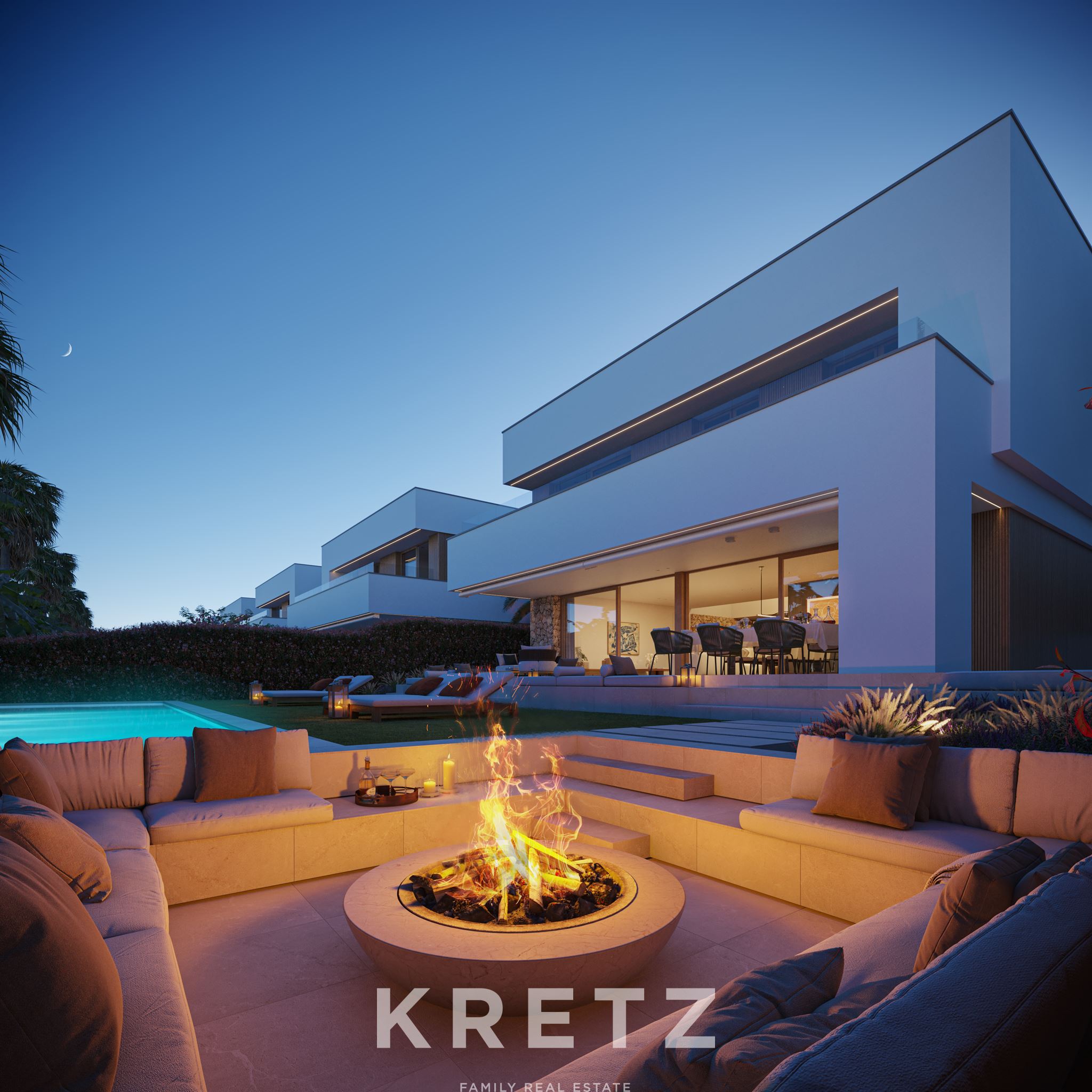 Exclusive complex of luxury homes in Sitges