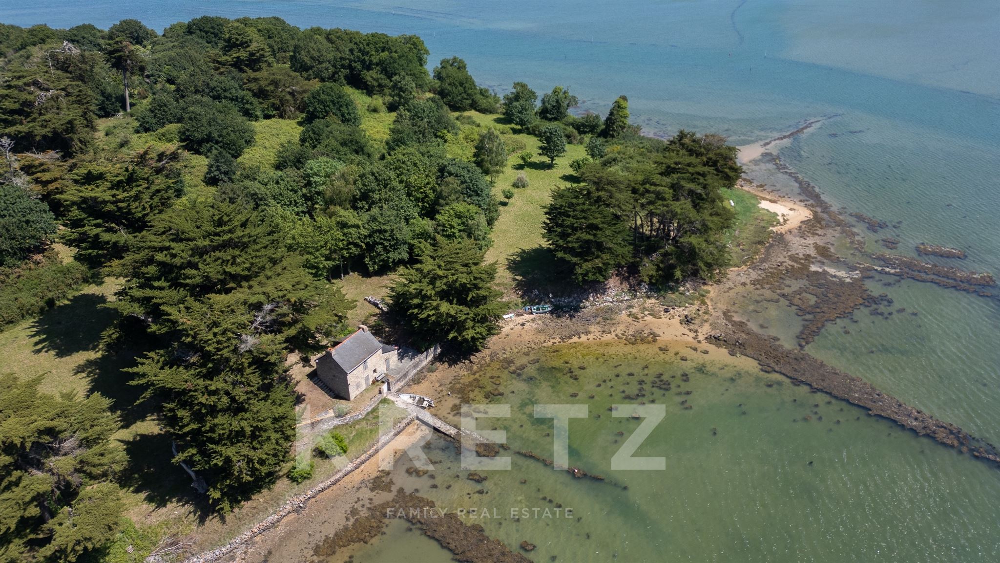 Île privée d’exception en Bretagne Sud