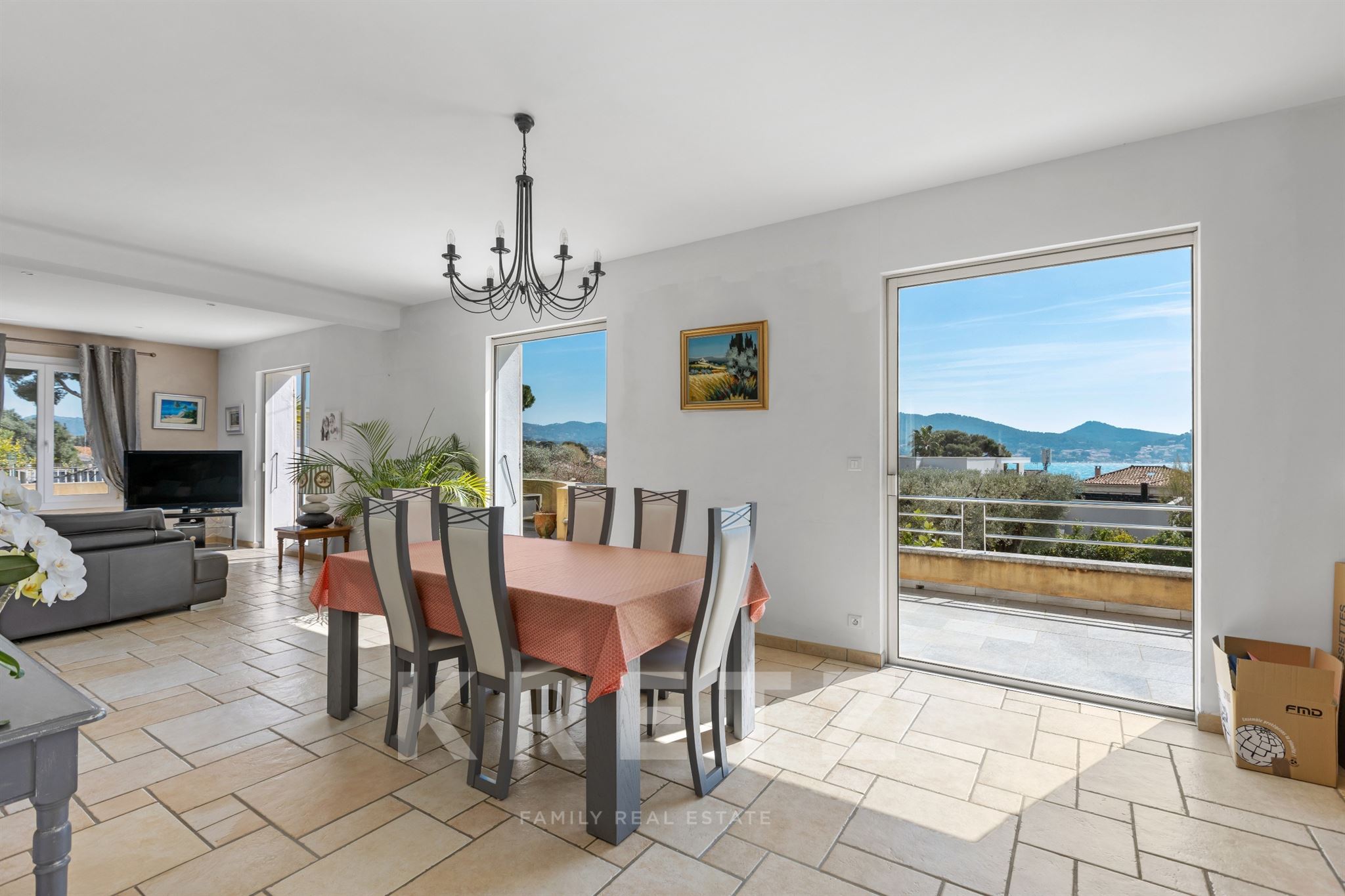 MAISON VUE MER A PIEDS DU PORT ET DES PLAGES