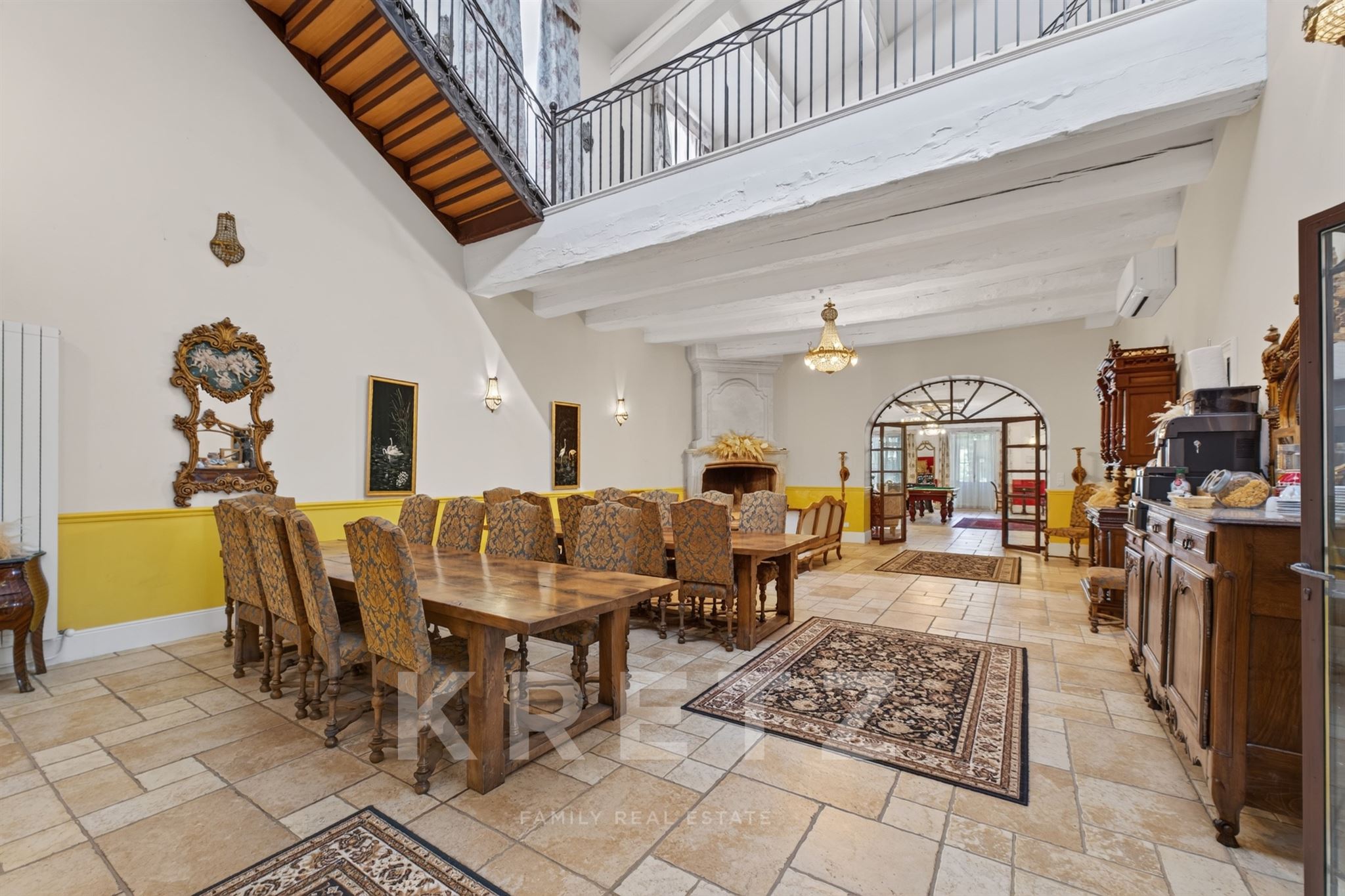 Propriété viticole avec château