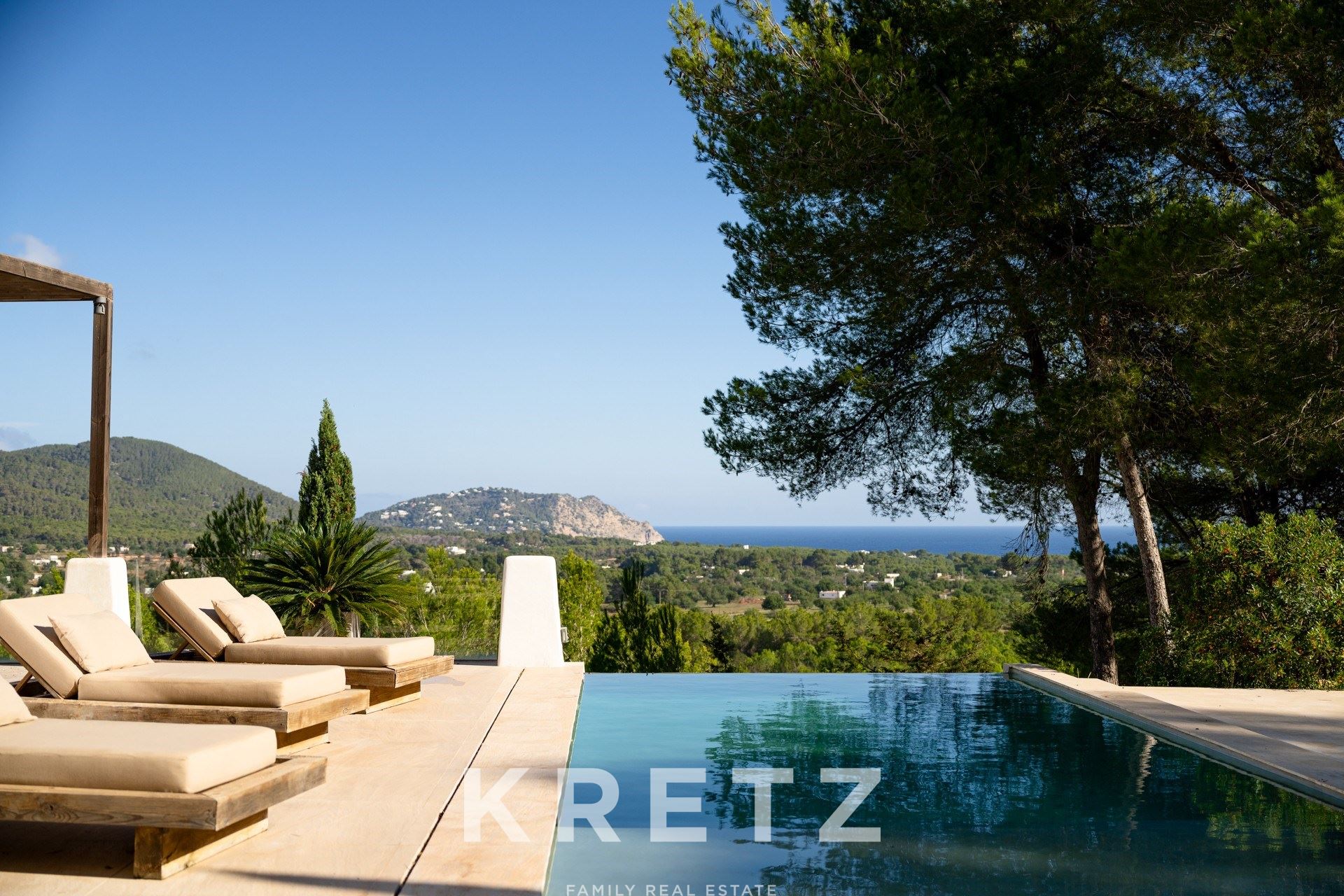 Villa de luxe vue sur mer