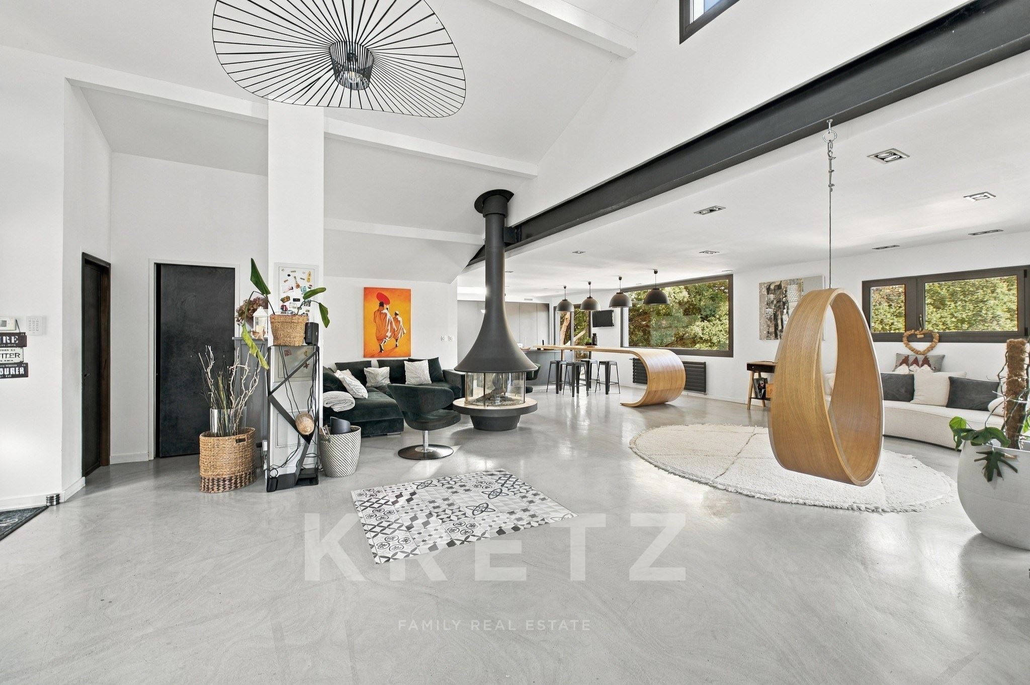 Propriété contemporaine d'exception avec vue panoramique