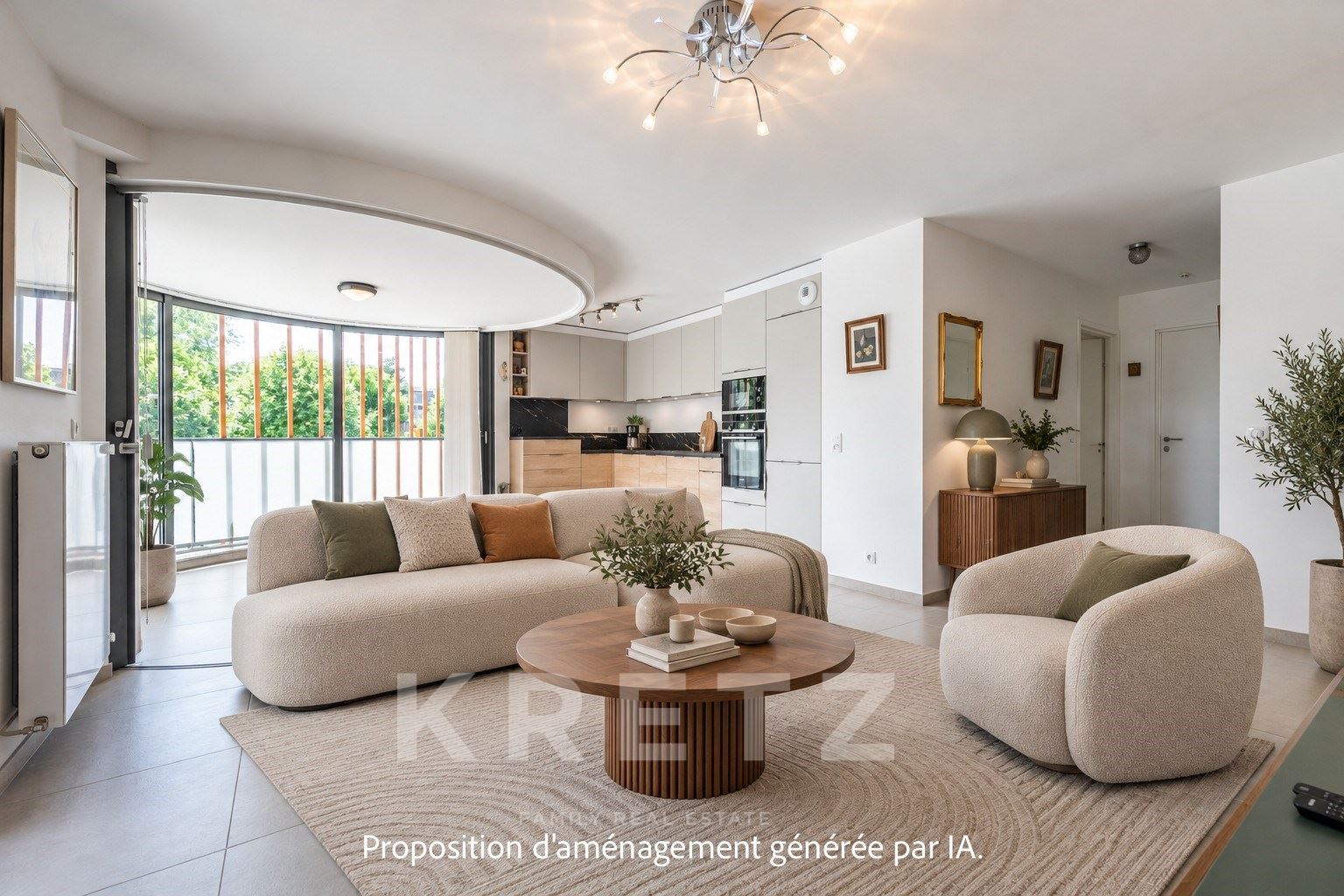 ANNECY (74000) – 92 m² 3-BEDROOM APARTMENT – CONTEMPORARY RESIDENCE BUILT IN 2022 – 2 TERRACES – GARAGE – PARKING