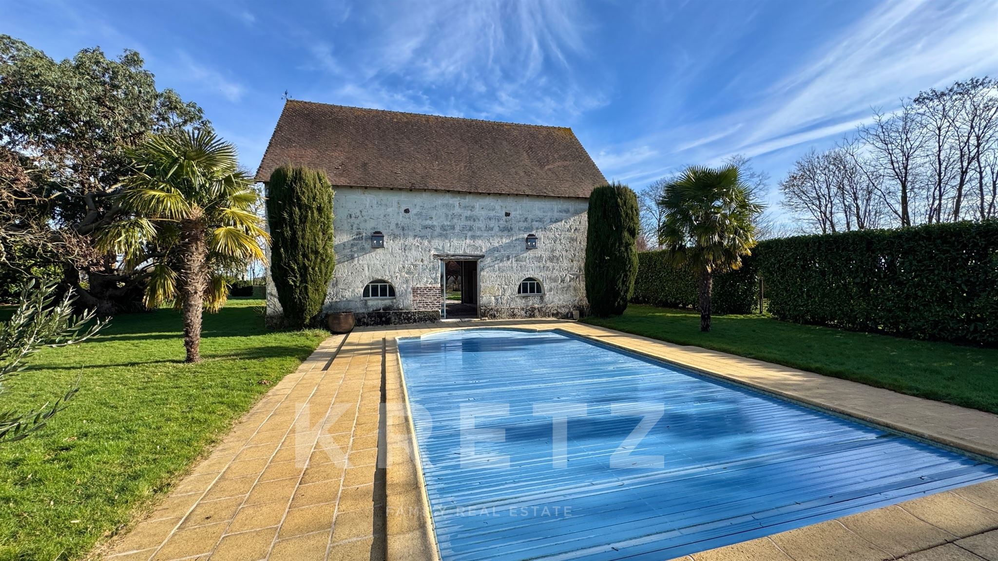 A country estate comprising two dwellings