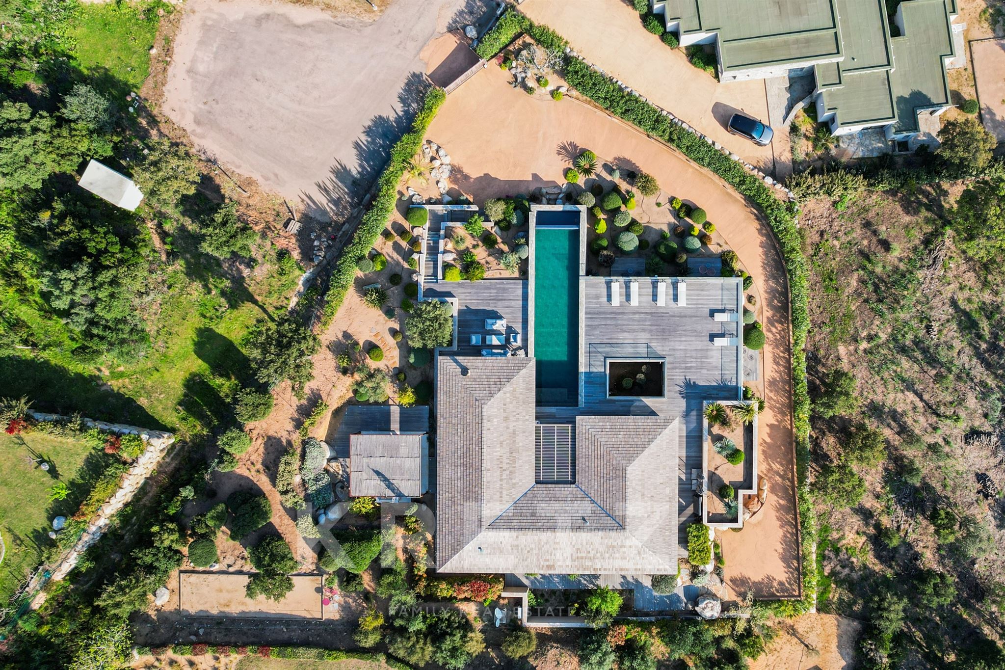 Villa d'exception avec piscine et vue mer