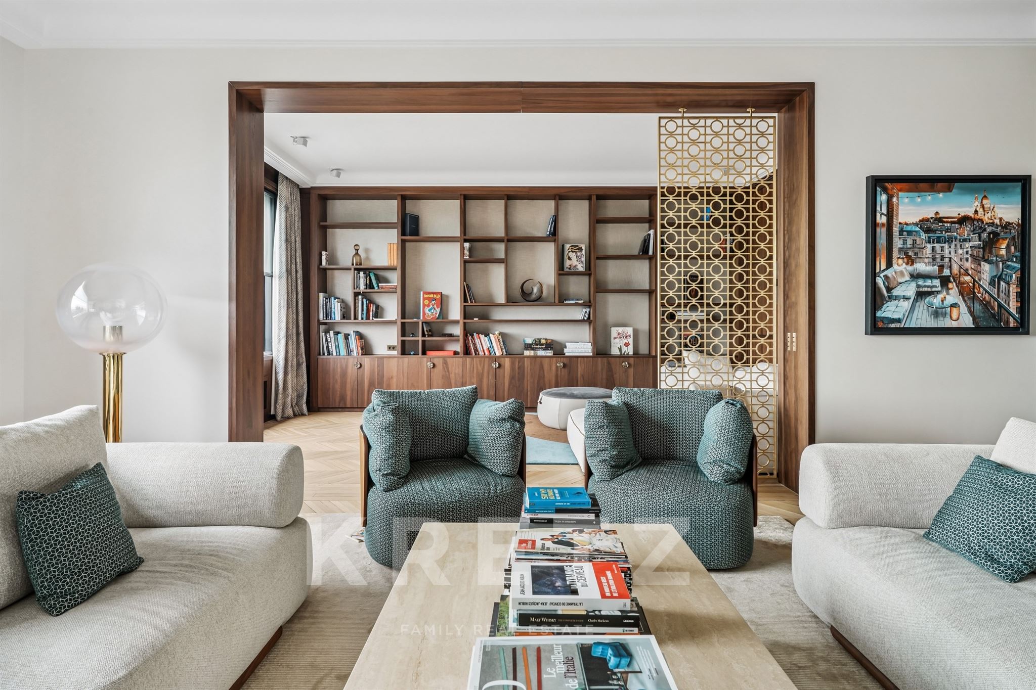 Paris XVI – Reception Apartment in the Heart of Paris' OECD Diplomatic District