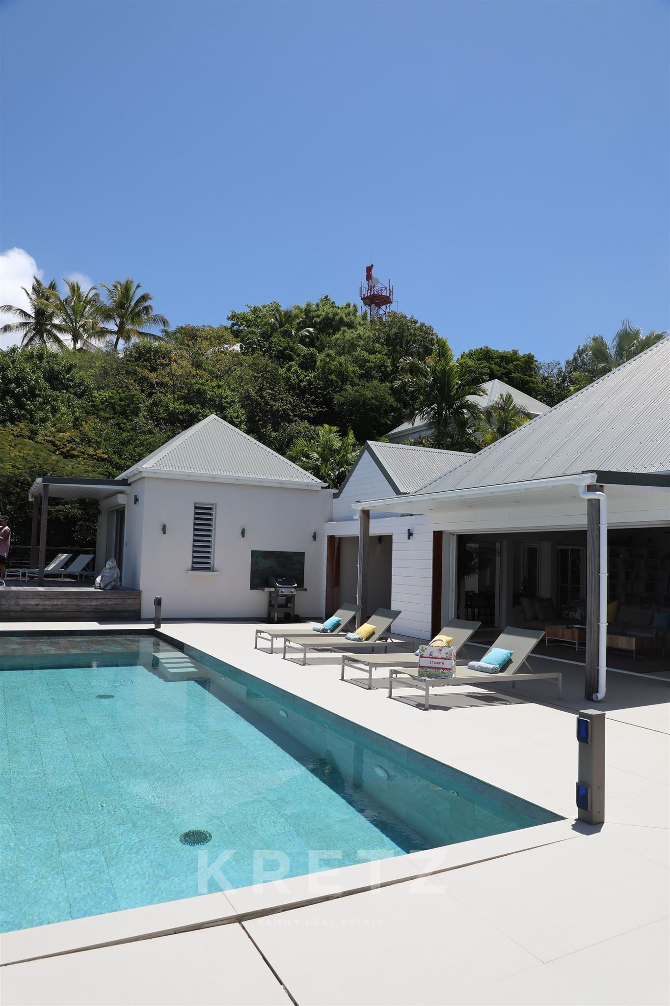 Villa with panoramic view of the islands