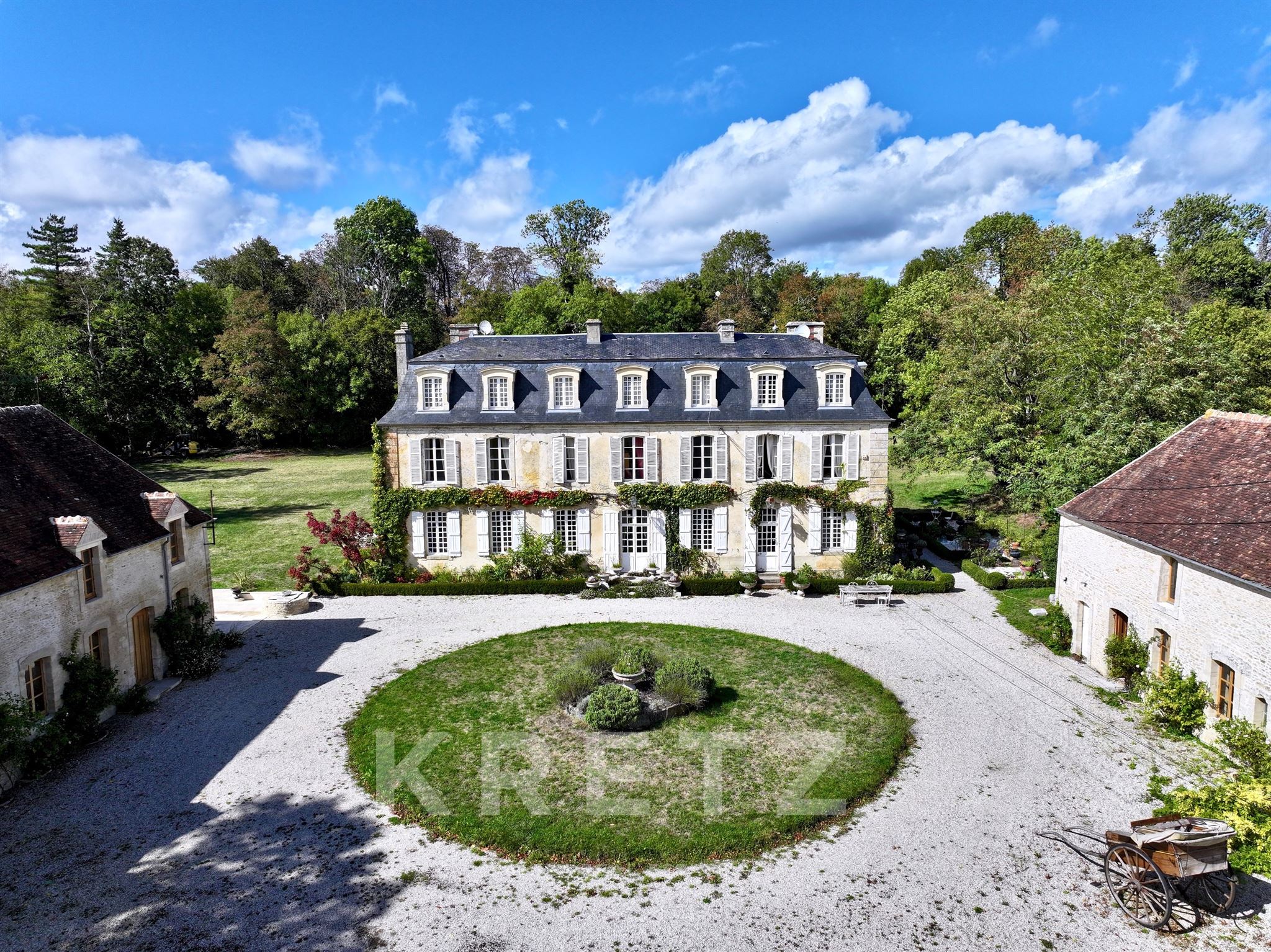 Elegant 18th-Century Château with Restored Outbuildings and 10 ha Estate — Orne, Normandy