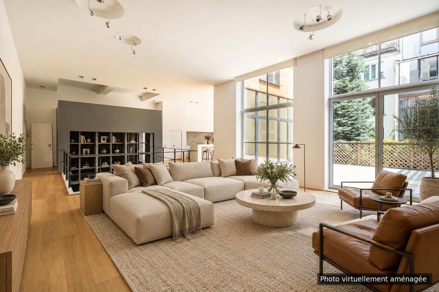 Loft d'exception avec terrasse unique au Châtelain.