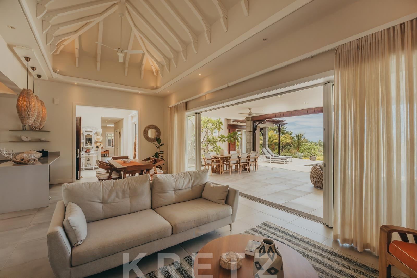 Exceptional Contemporary Villa in the Heart of the Bel Ombre Estate