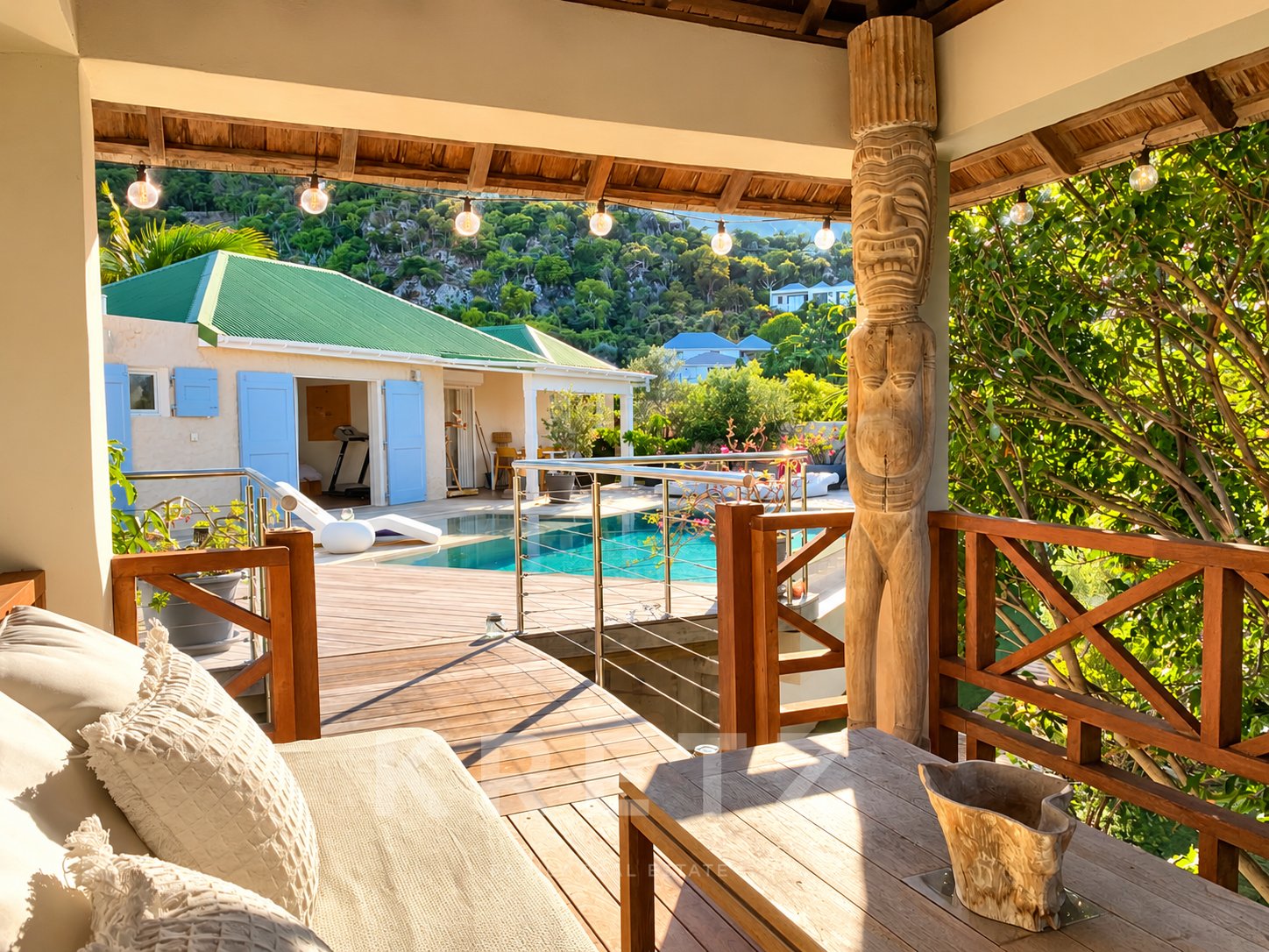 Charming Sea and Lagoon View Villa in Grand Cul-de-Sac