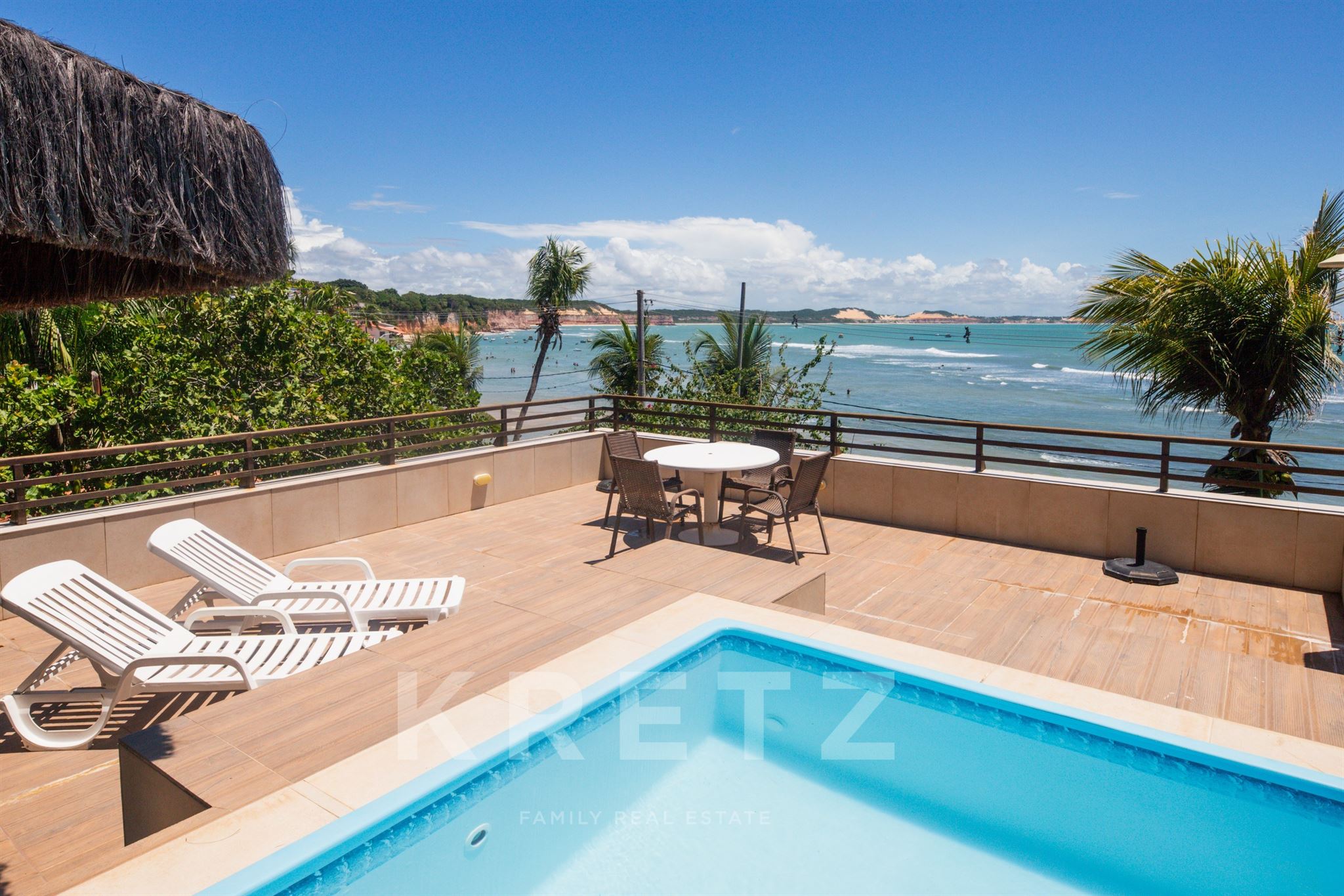 House on the beachfront in Pipa, Brazil!