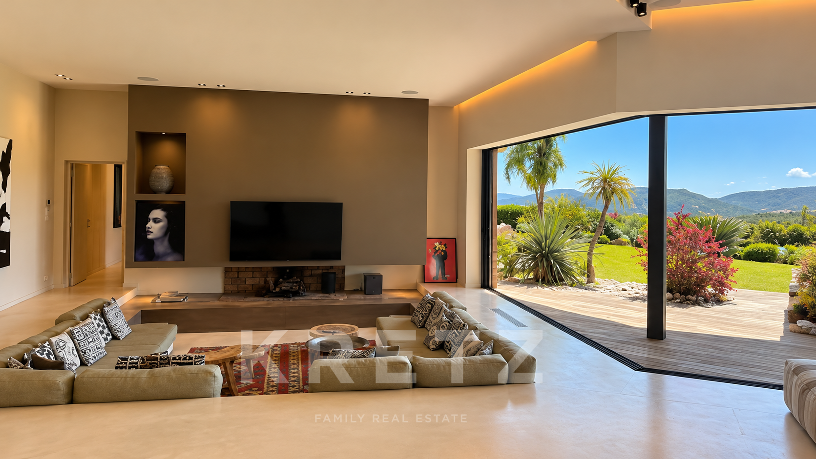 Villa d’architecte d’exception avec vue sur la baie de Palombaggia