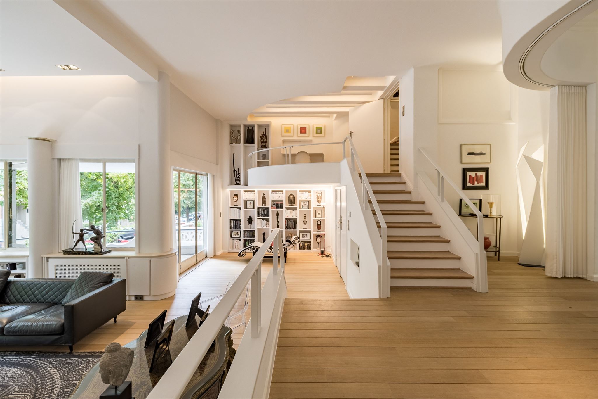 Brugmann, Maison d’architecte moderniste avec jardin et terrasses