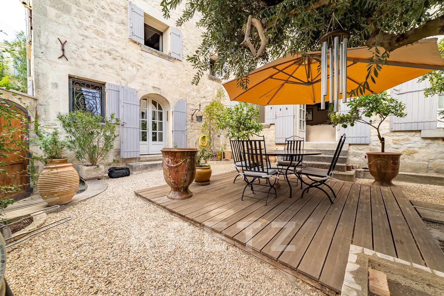 LES ANGLES OLD VILLAGE – CHARACTERFUL 18TH-CENTURY RESIDENCE WITH SWIMMING POOL AND GARAGE