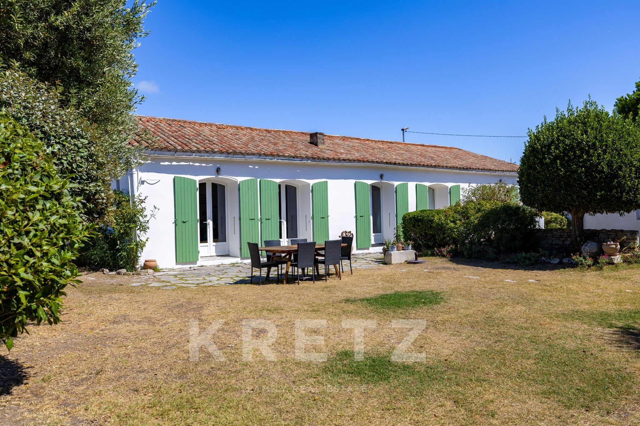 Ile de Ré- Maison sur le port d'Ars en Ré