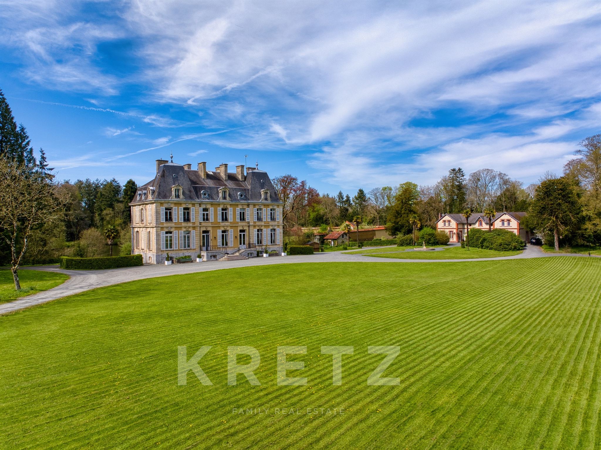 Elegant 19th-Century Château Set Within an Exceptional Landscaped Estate in the Normandy Countryside